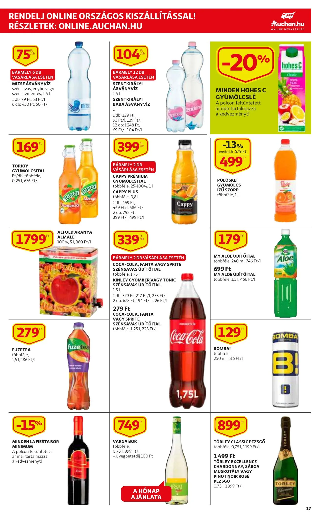 Auchan akciós újság 01.07–01.13 – 17. oldal