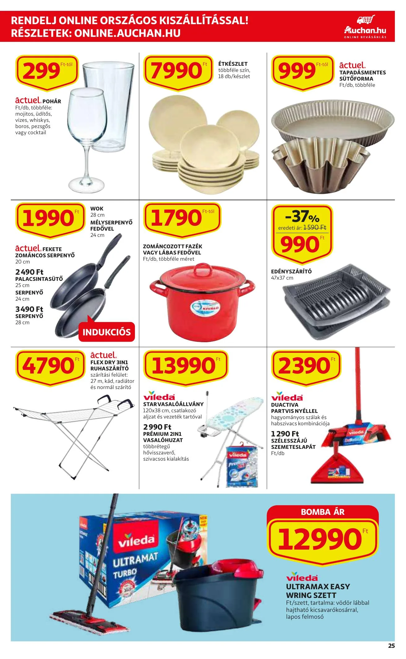 Auchan akciós újság 01.07–01.13 – 25. oldal