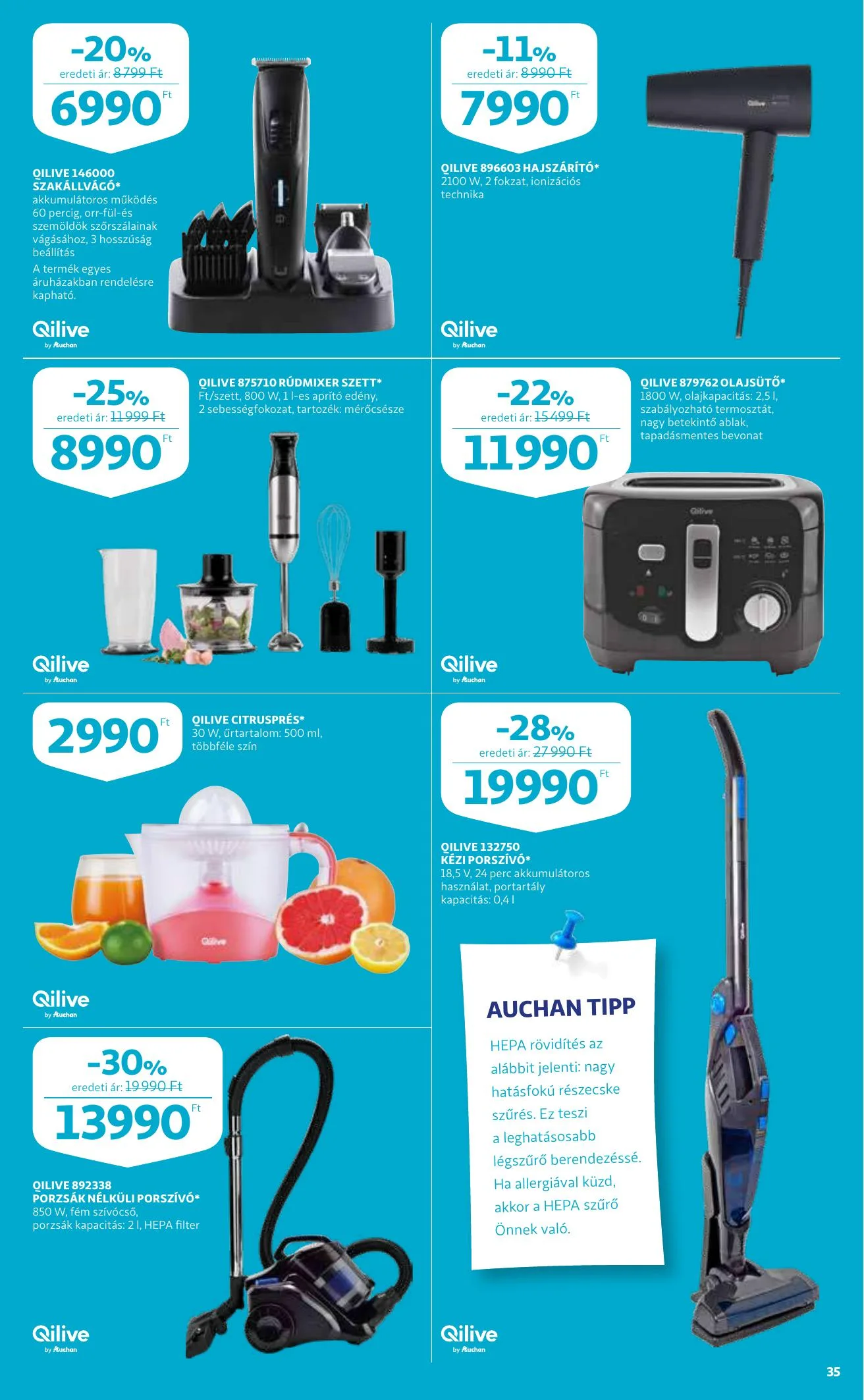 Auchan akciós újság 01.07–01.13 – 35. oldal