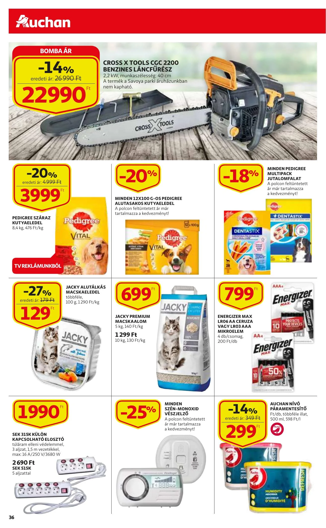 Auchan akciós újság 01.07–01.13 – 36. oldal