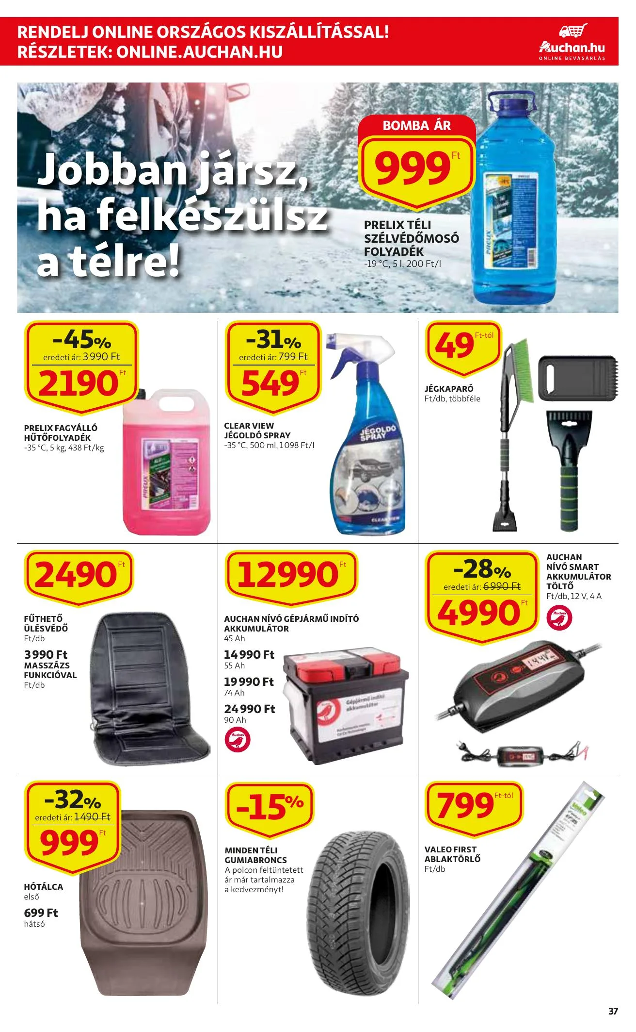 Auchan akciós újság 01.07–01.13 – 37. oldal