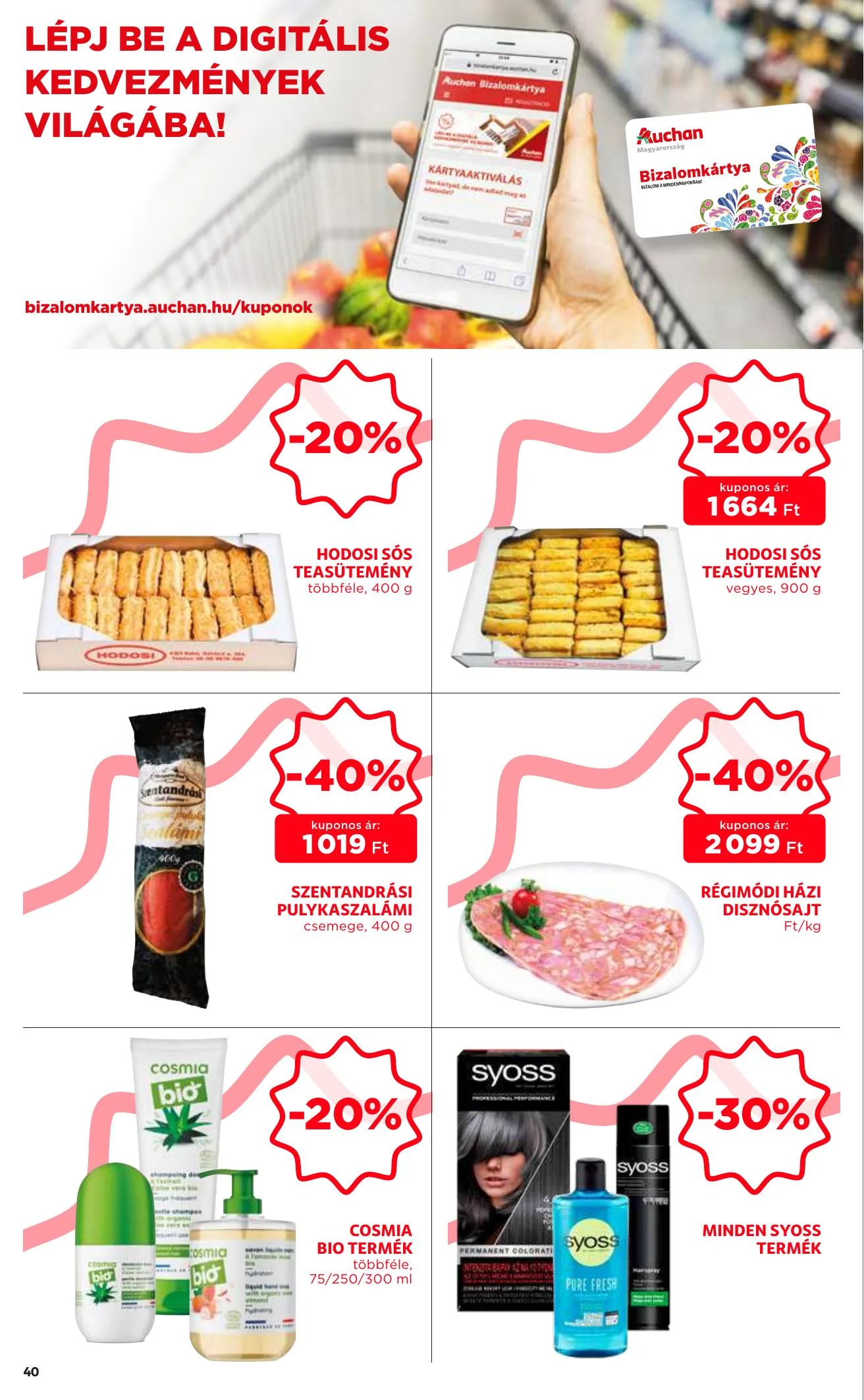Auchan akciós újság 01.07–01.13 – 40. oldal