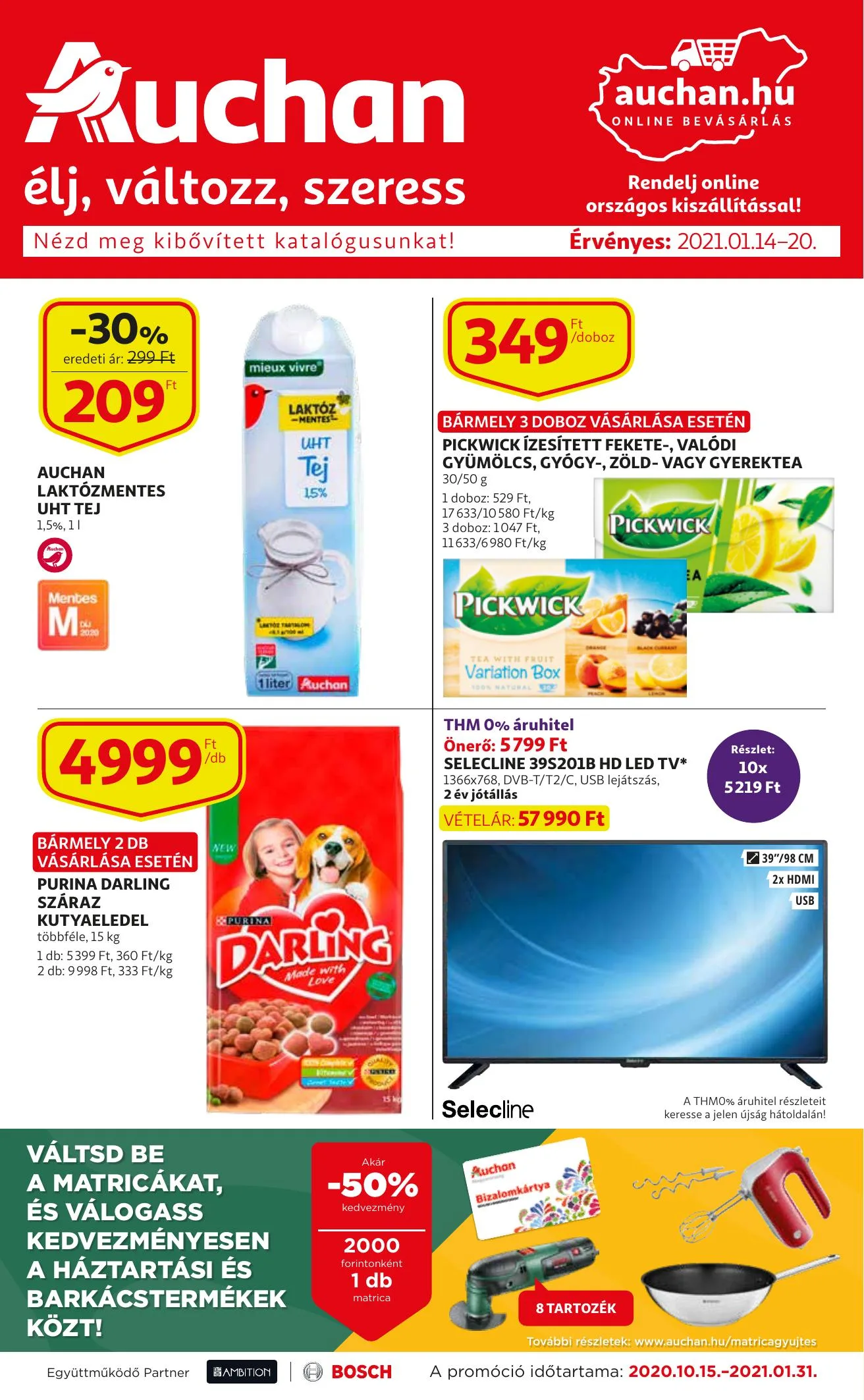 Auchan akciós újság 01.14–01.20