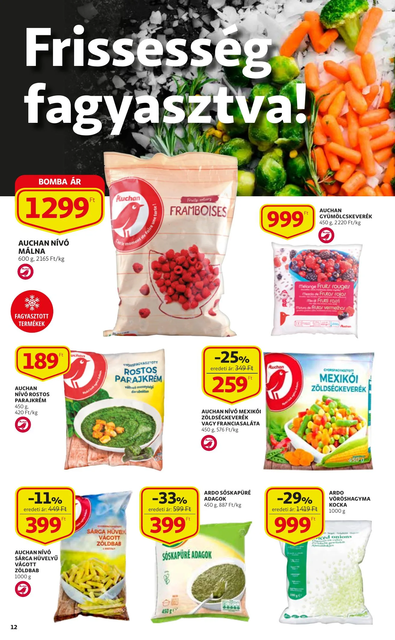 Auchan akciós újság 01.14–01.20 – 12. oldal