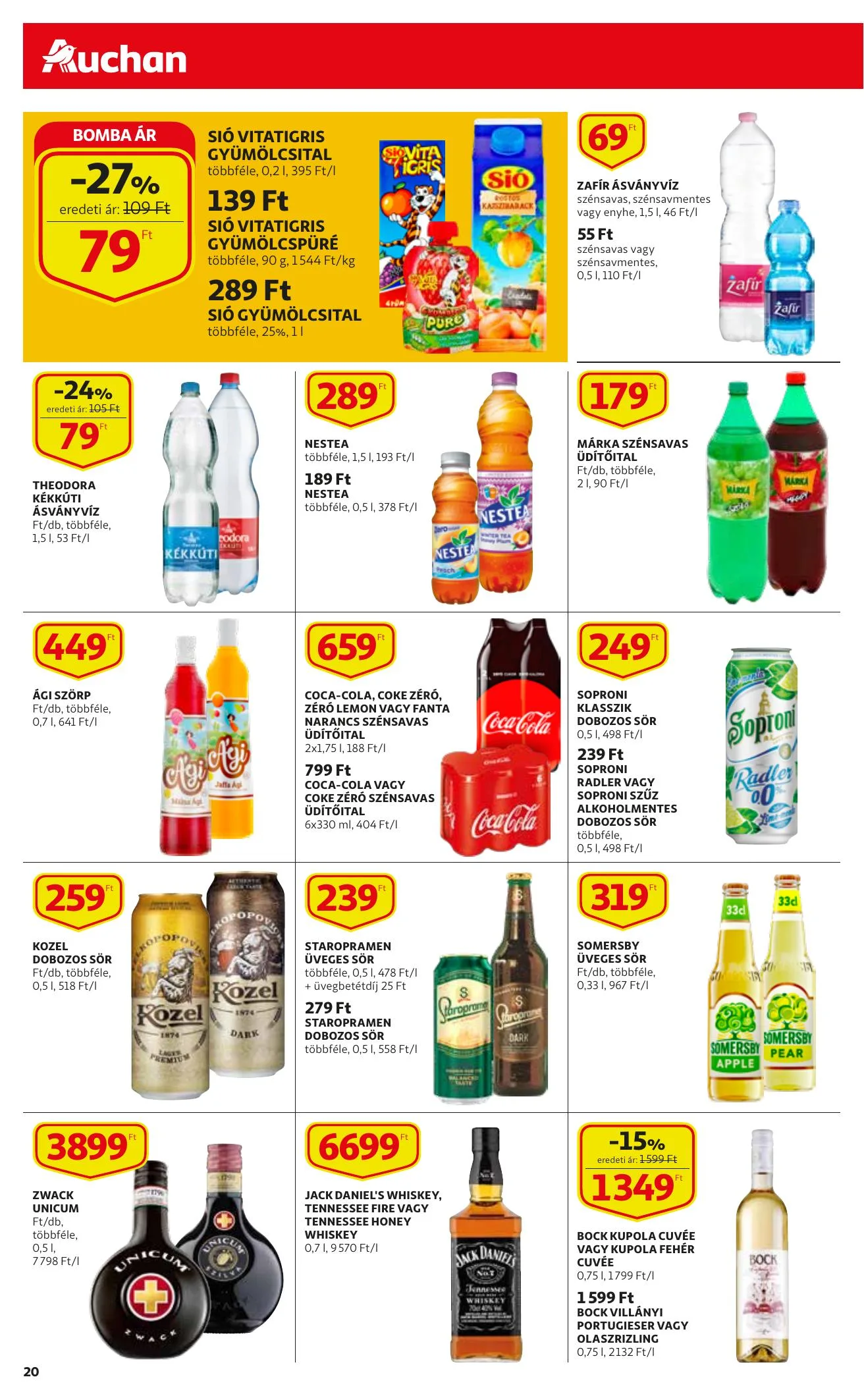 Auchan akciós újság 01.14–01.20 – 20. oldal