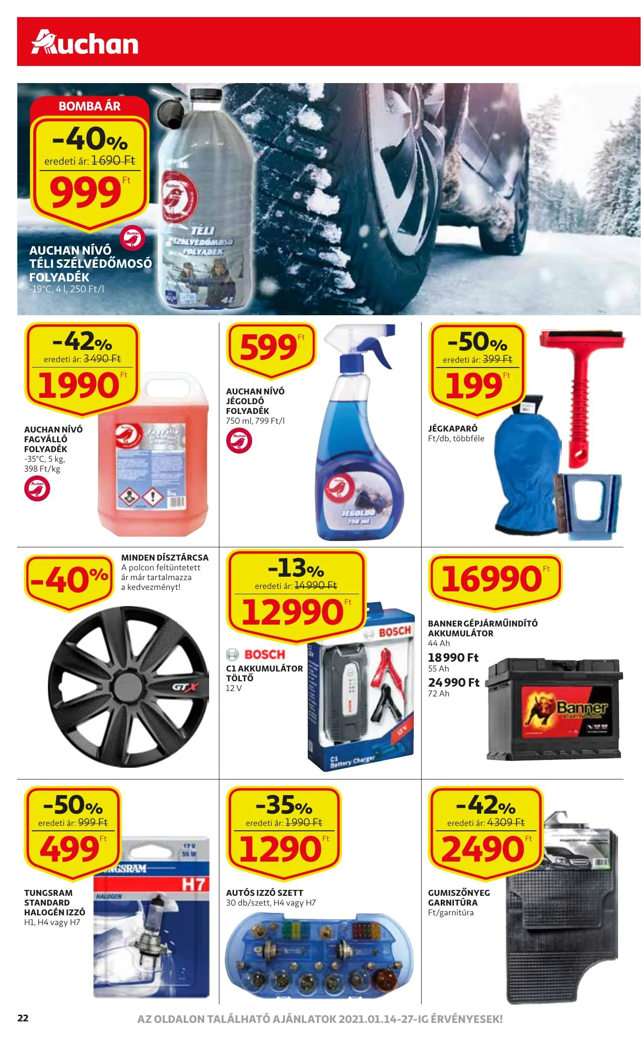 Auchan akciós újság 01.14–01.20 – 22. oldal