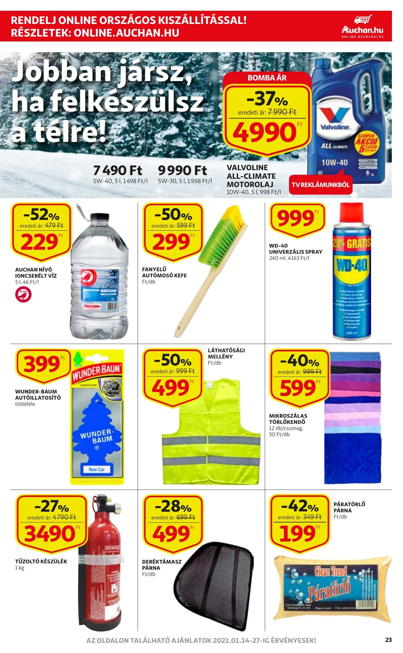 Auchan akciós újság 01.14–01.20 – 23. oldal