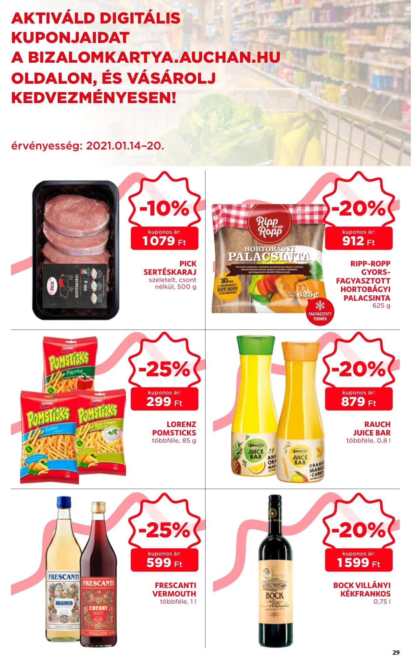 Auchan akciós újság 01.14–01.20 – 29. oldal