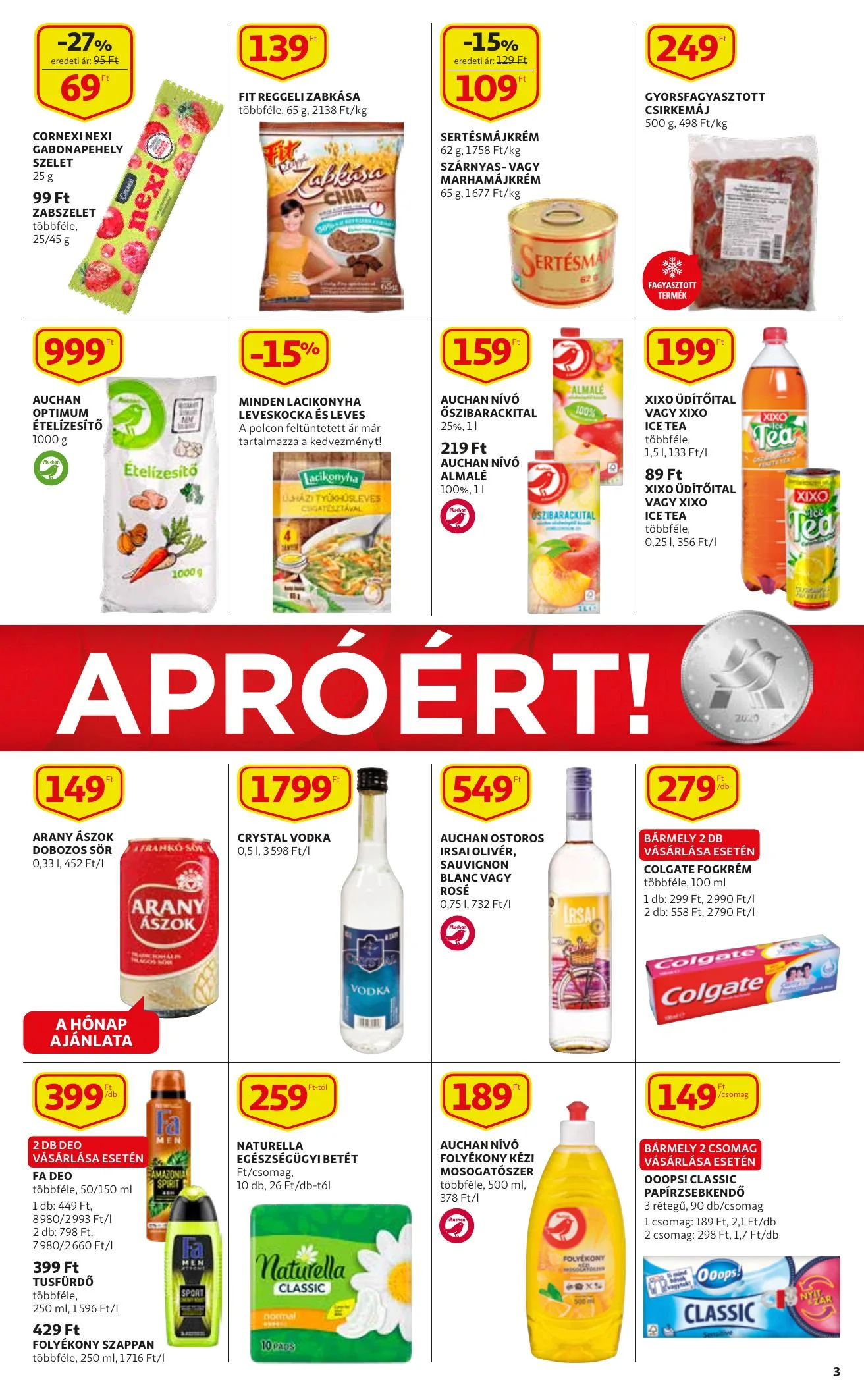 Auchan akciós újság 01.14–01.20 – 3. oldal