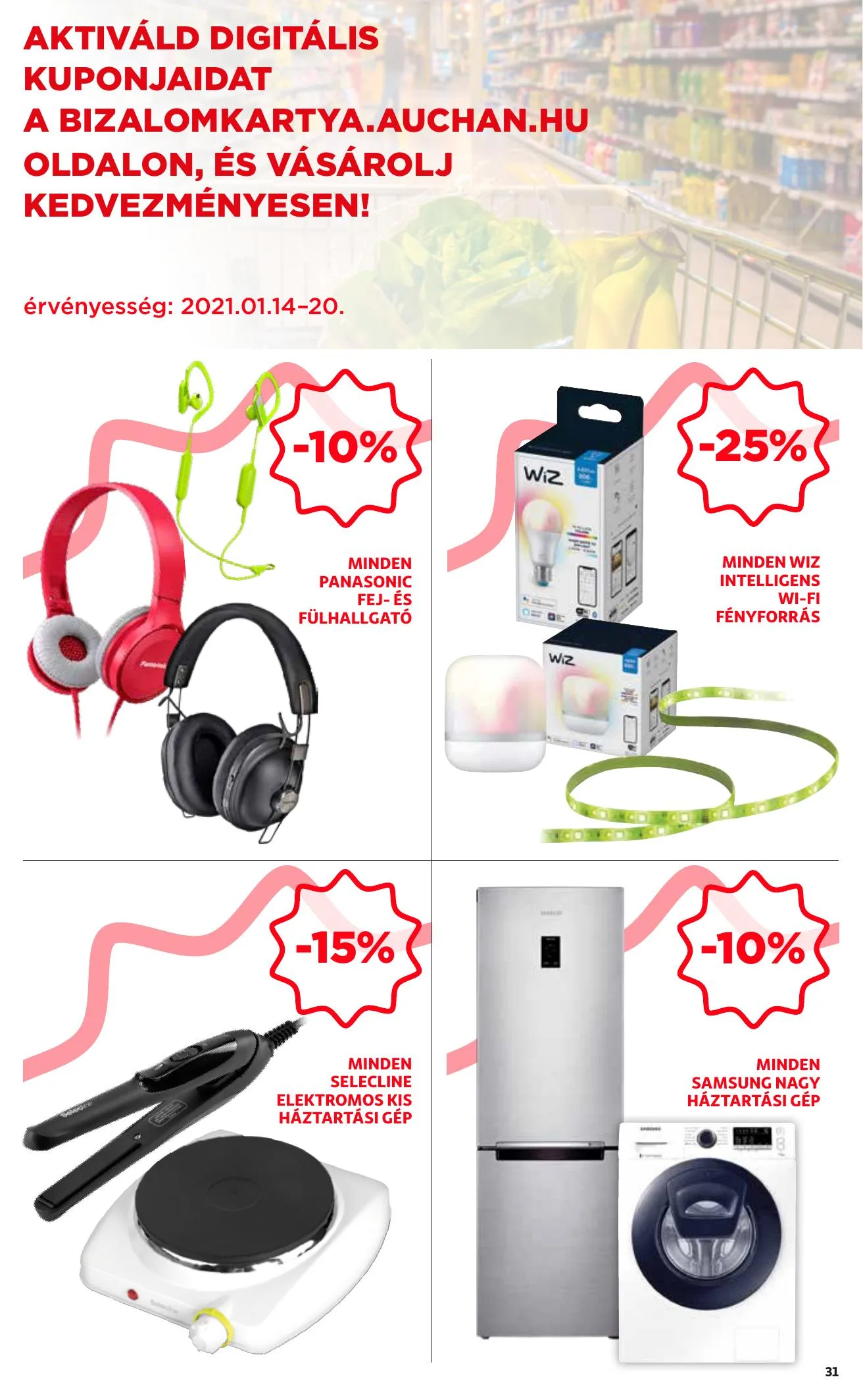 Auchan akciós újság 01.14–01.20 – 31. oldal
