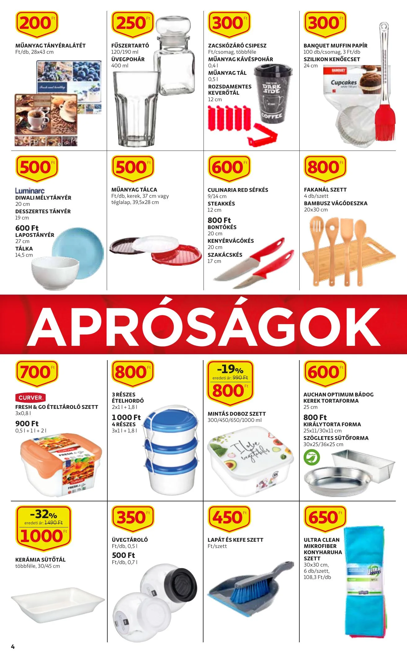 Auchan akciós újság 01.14–01.20 – 4. oldal