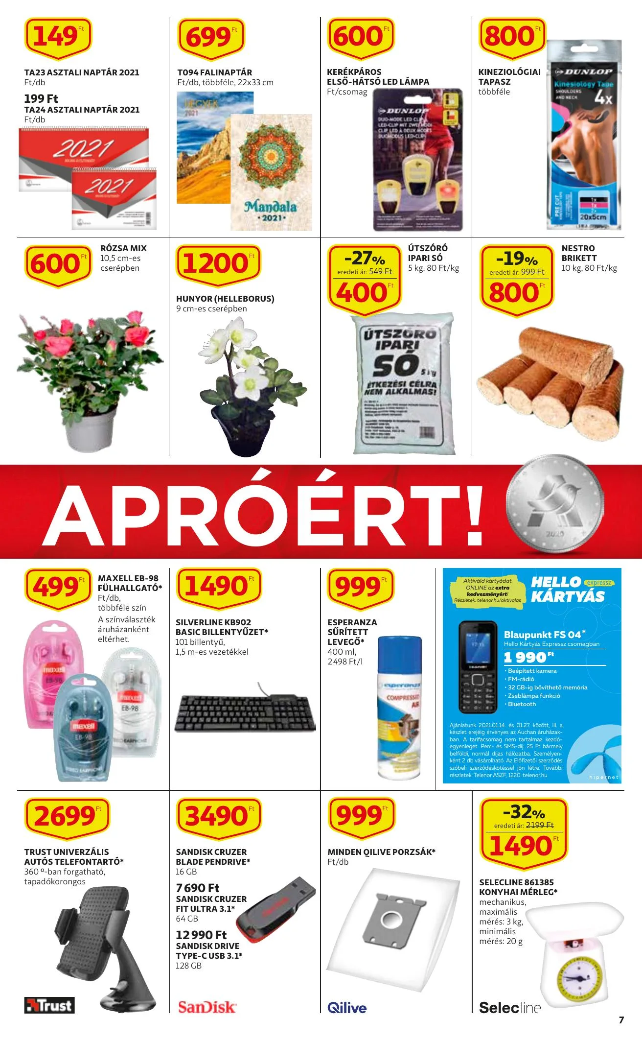 Auchan akciós újság 01.14–01.20 – 7. oldal