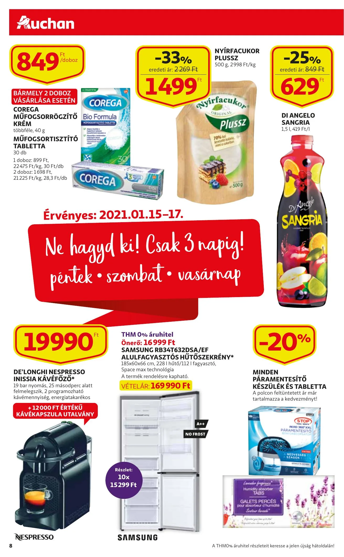 Auchan akciós újság 01.14–01.20 – 8. oldal