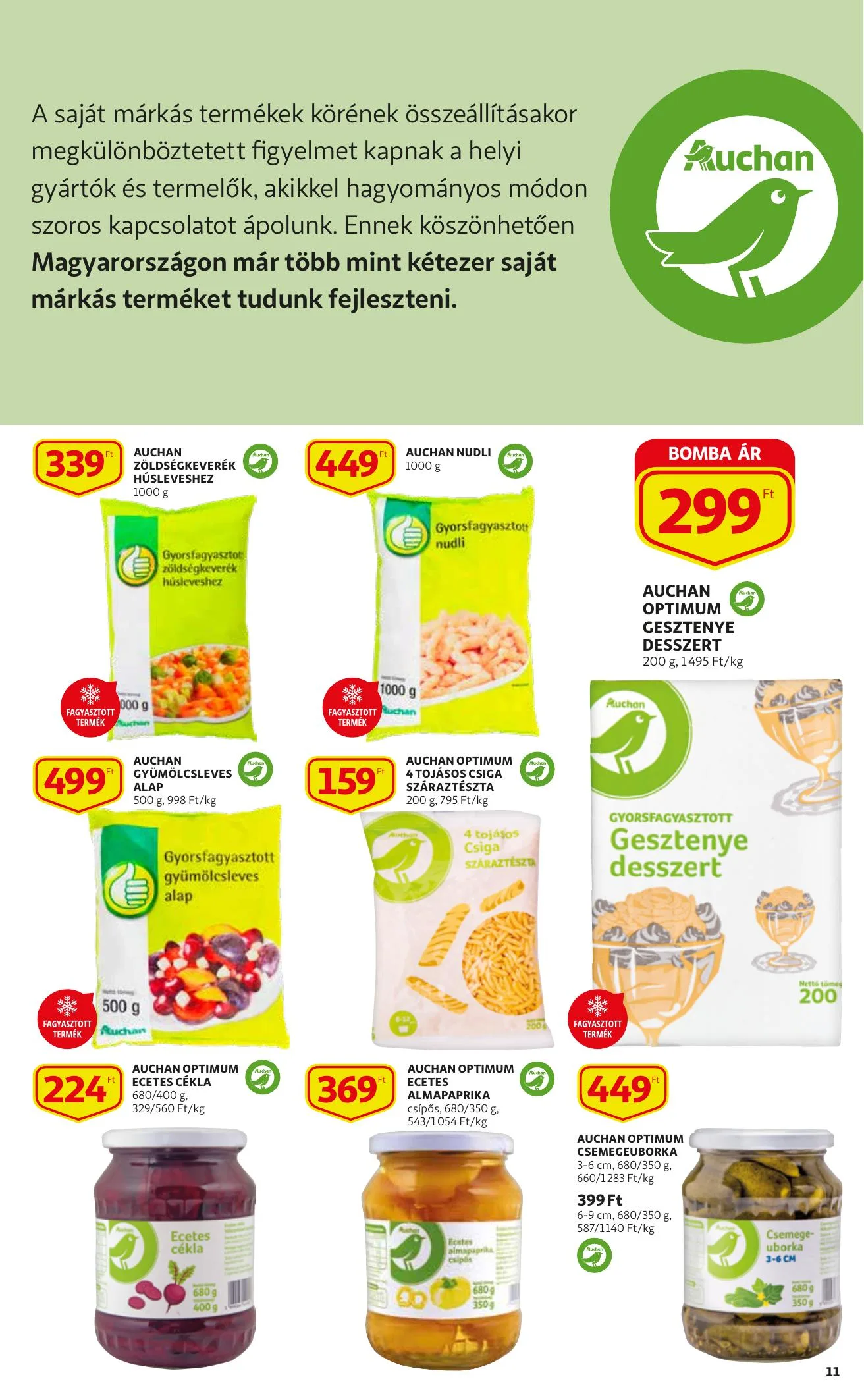 Auchan akciós újság 01.21–02.03 – 11. oldal