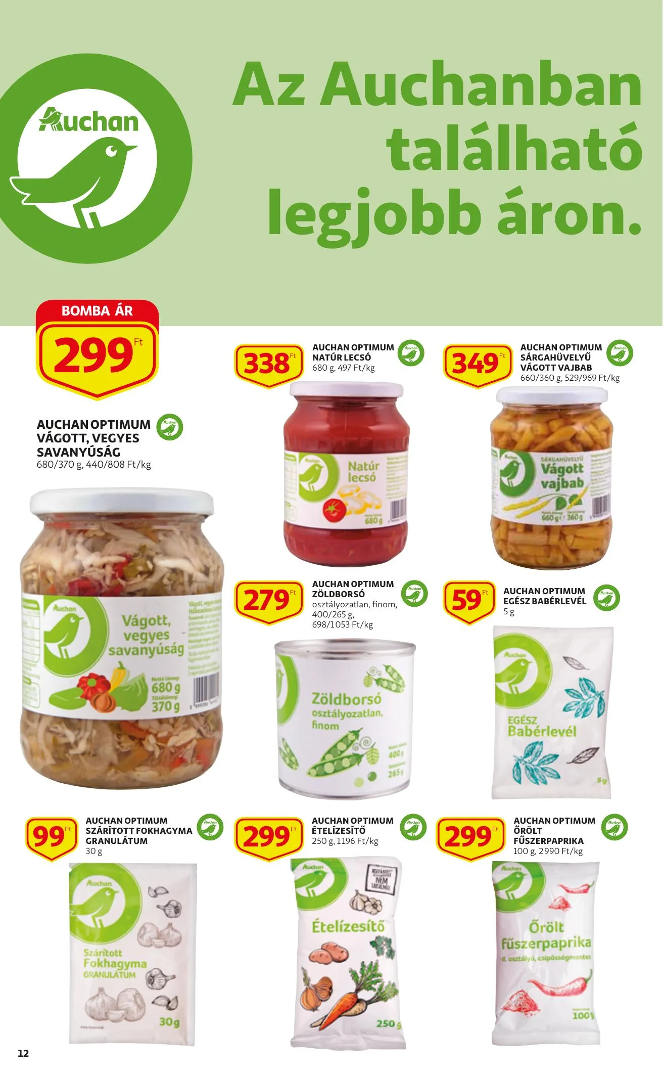 Auchan akciós újság 01.21–02.03 – 12. oldal