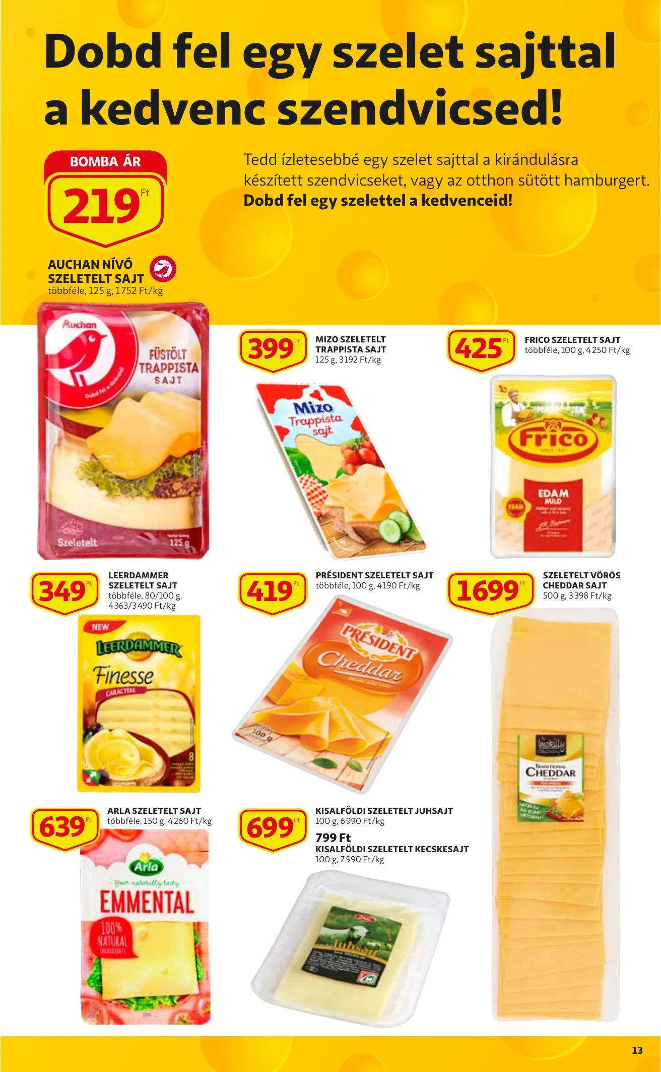 Auchan akciós újság 01.21–02.03 – 13. oldal
