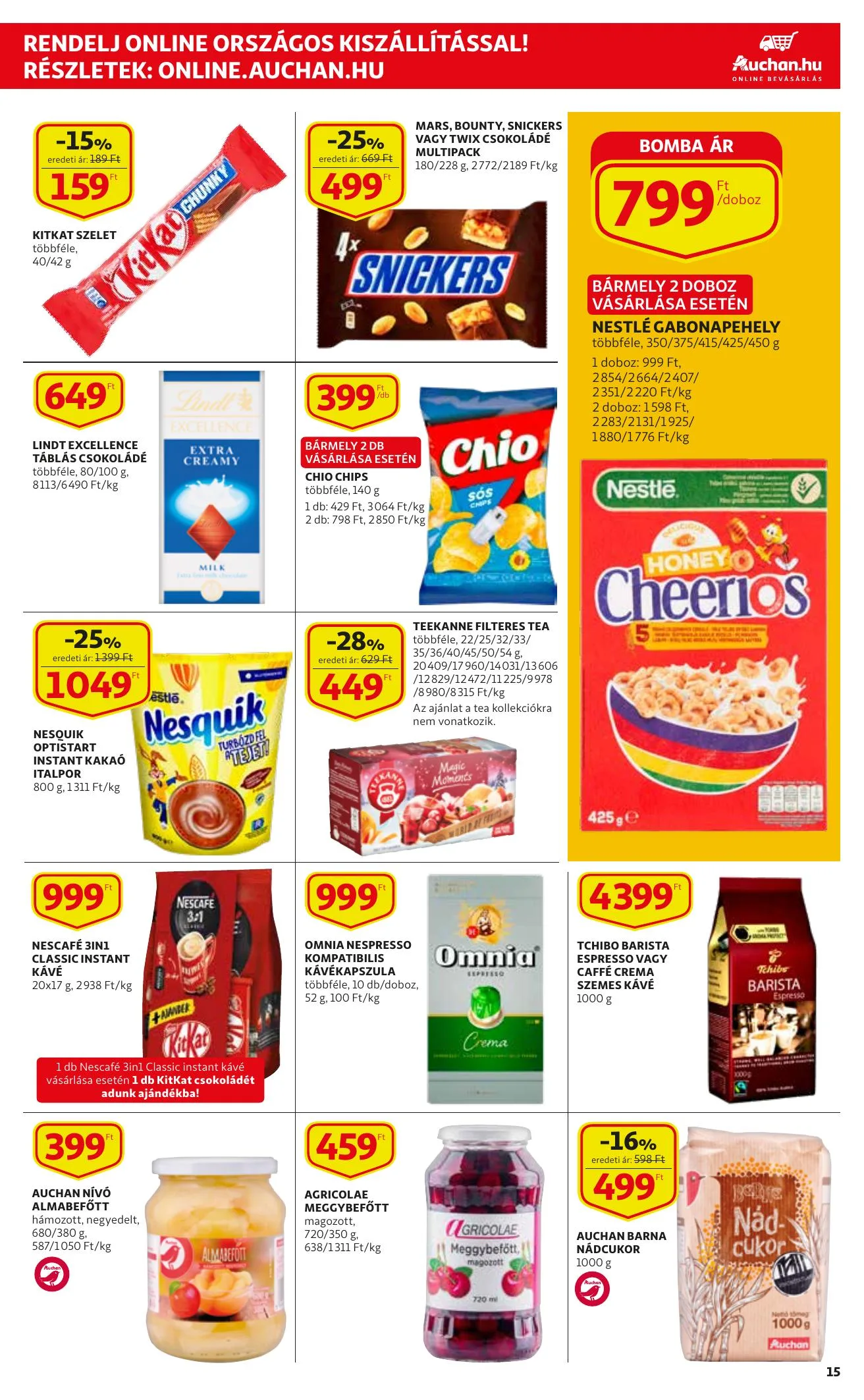 Auchan akciós újság 01.21–02.03 – 15. oldal