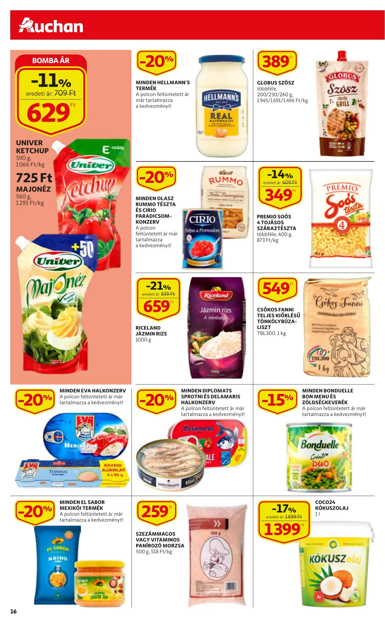 Auchan akciós újság 01.21–02.03 – 16. oldal