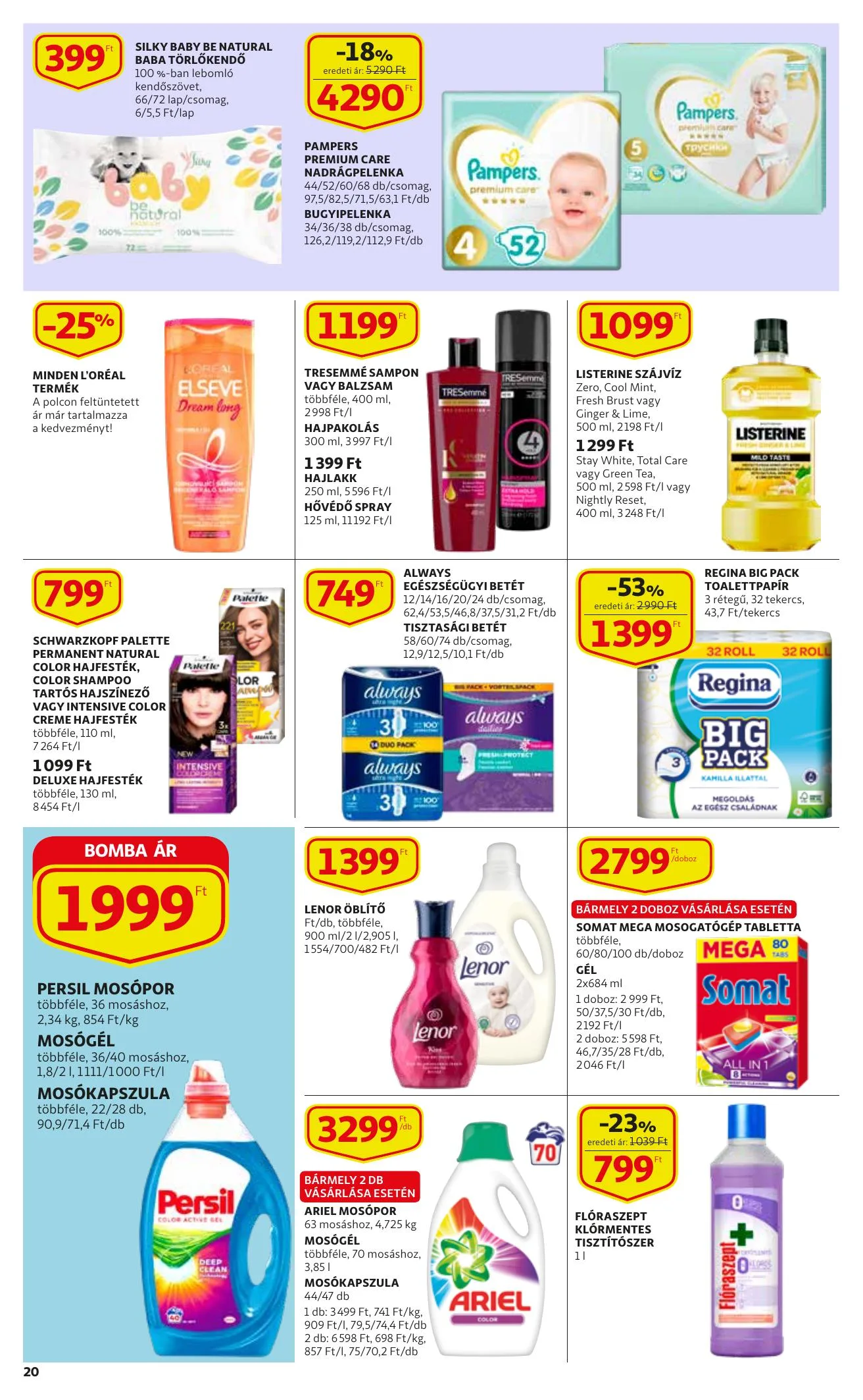Auchan akciós újság 01.21–02.03 – 20. oldal