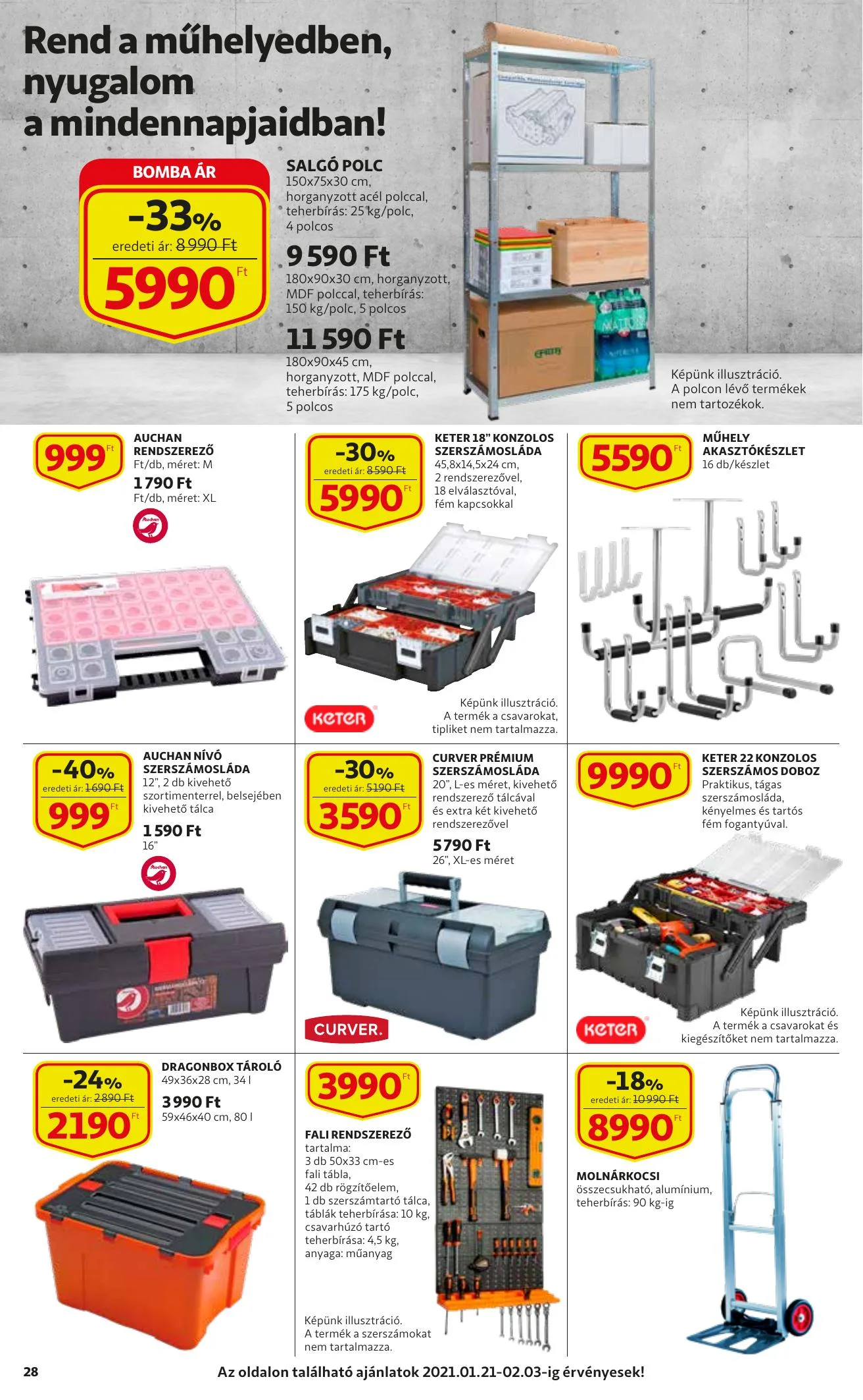 Auchan akciós újság 01.21–02.03 – 28. oldal