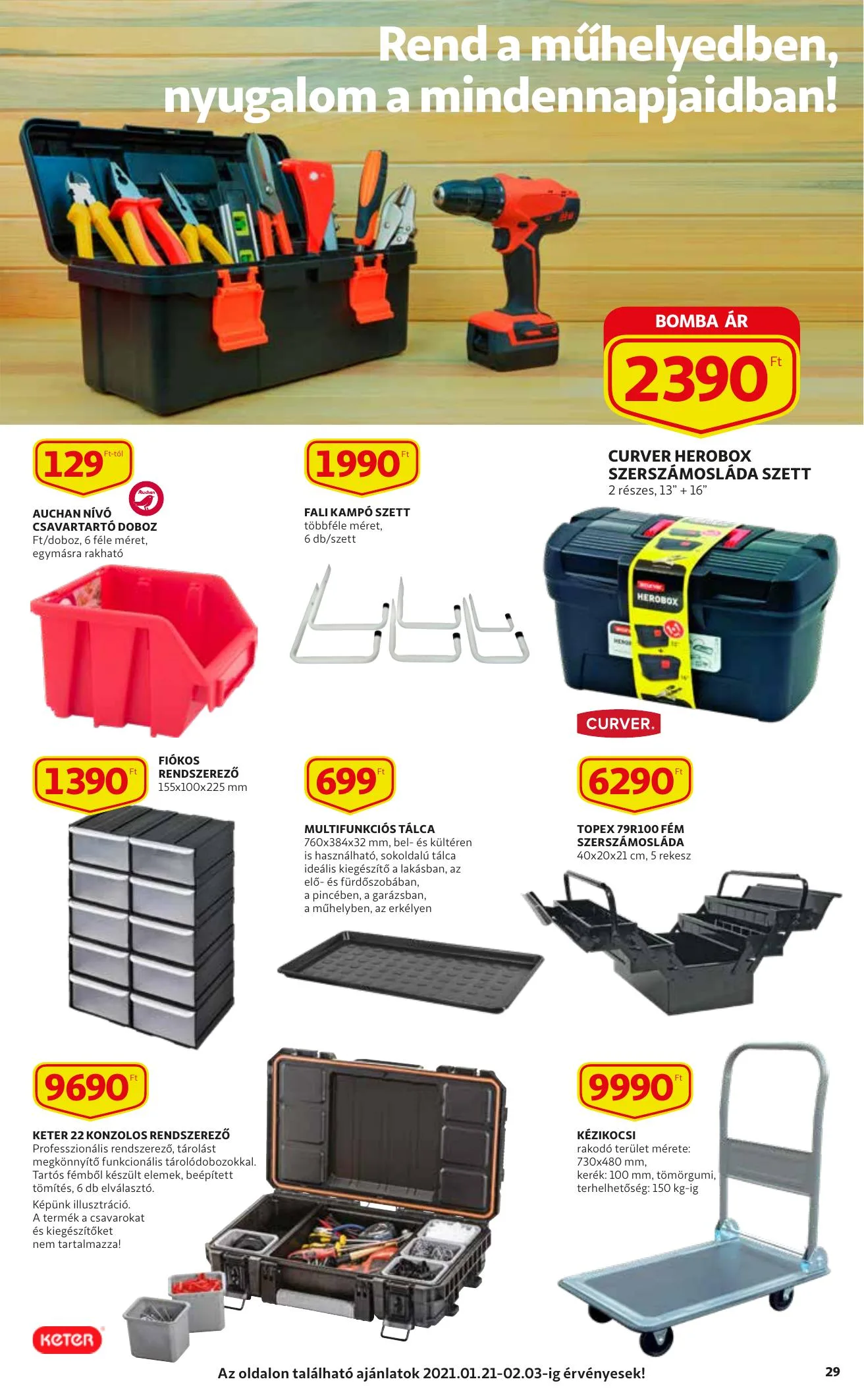 Auchan akciós újság 01.21–02.03 – 29. oldal