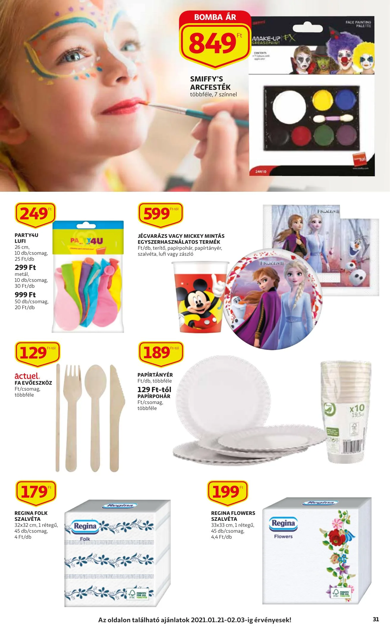 Auchan akciós újság 01.21–02.03 – 31. oldal