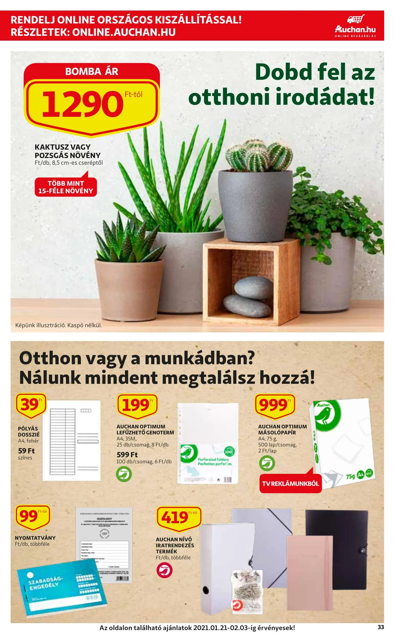 Auchan akciós újság 01.21–02.03 – 33. oldal