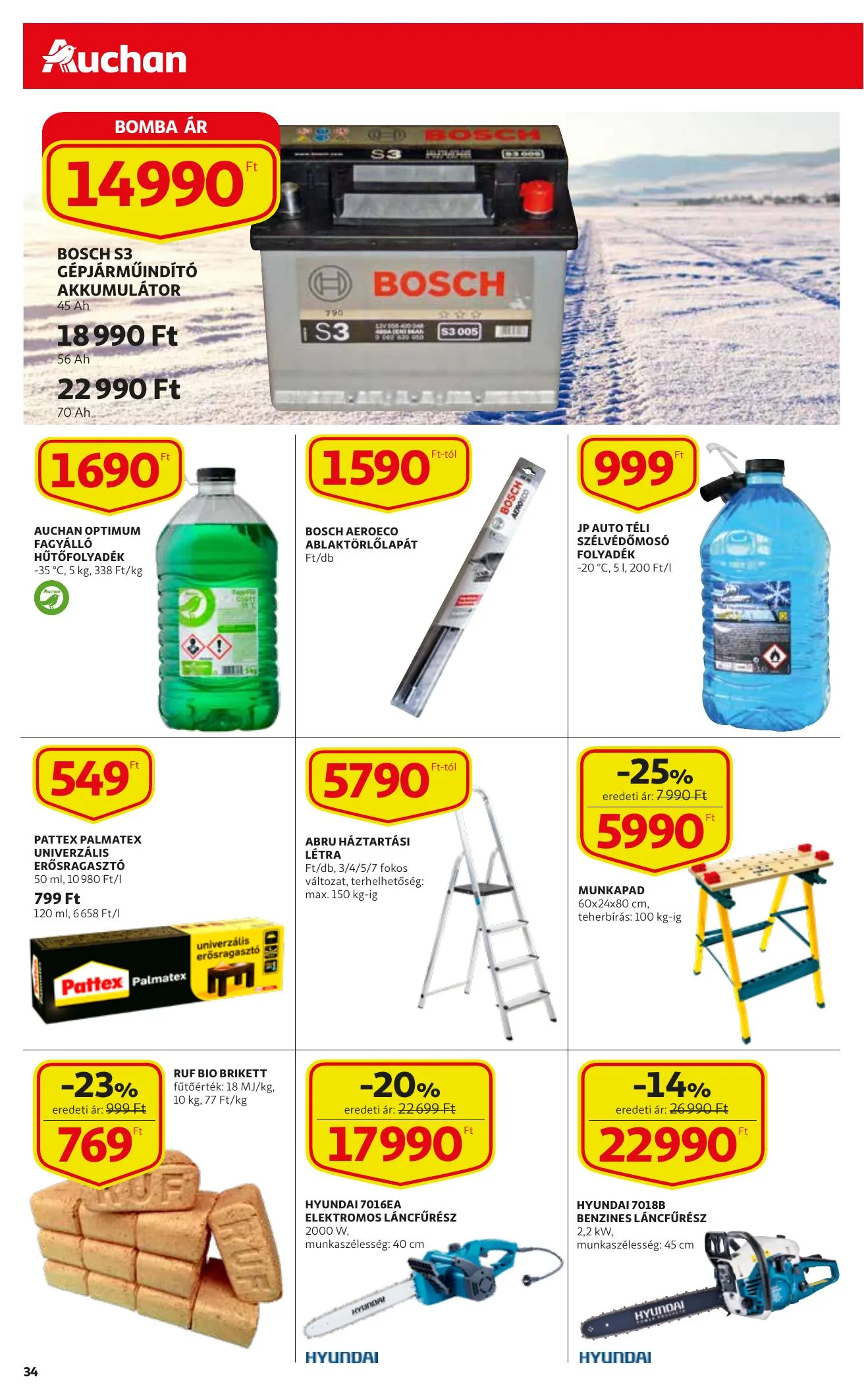 Auchan akciós újság 01.21–02.03 – 34. oldal