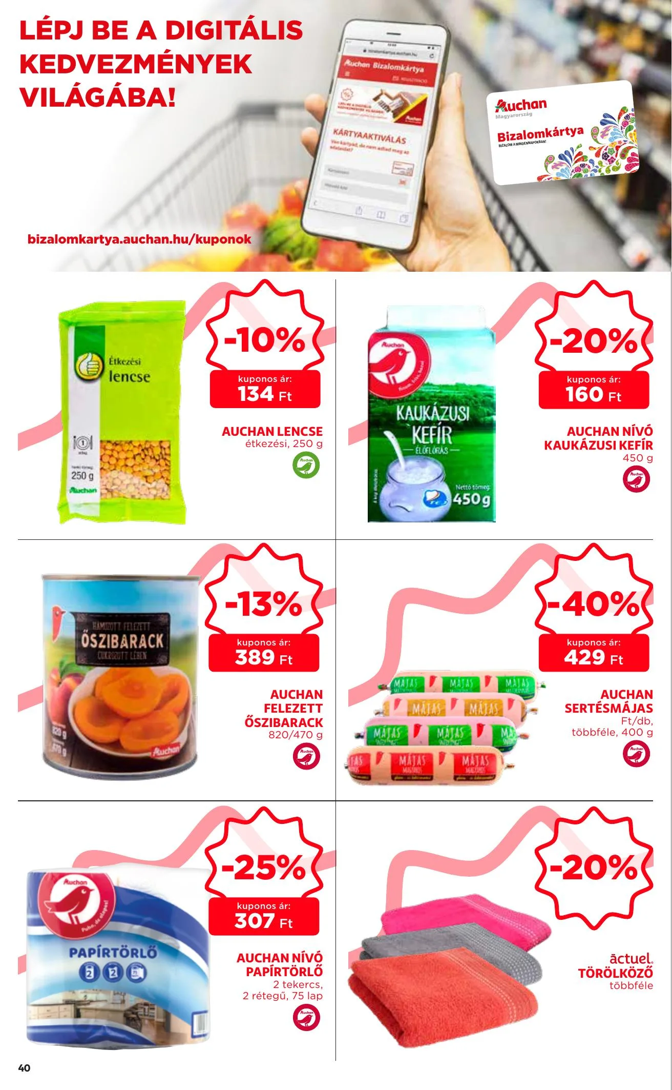 Auchan akciós újság 01.21–02.03 – 40. oldal