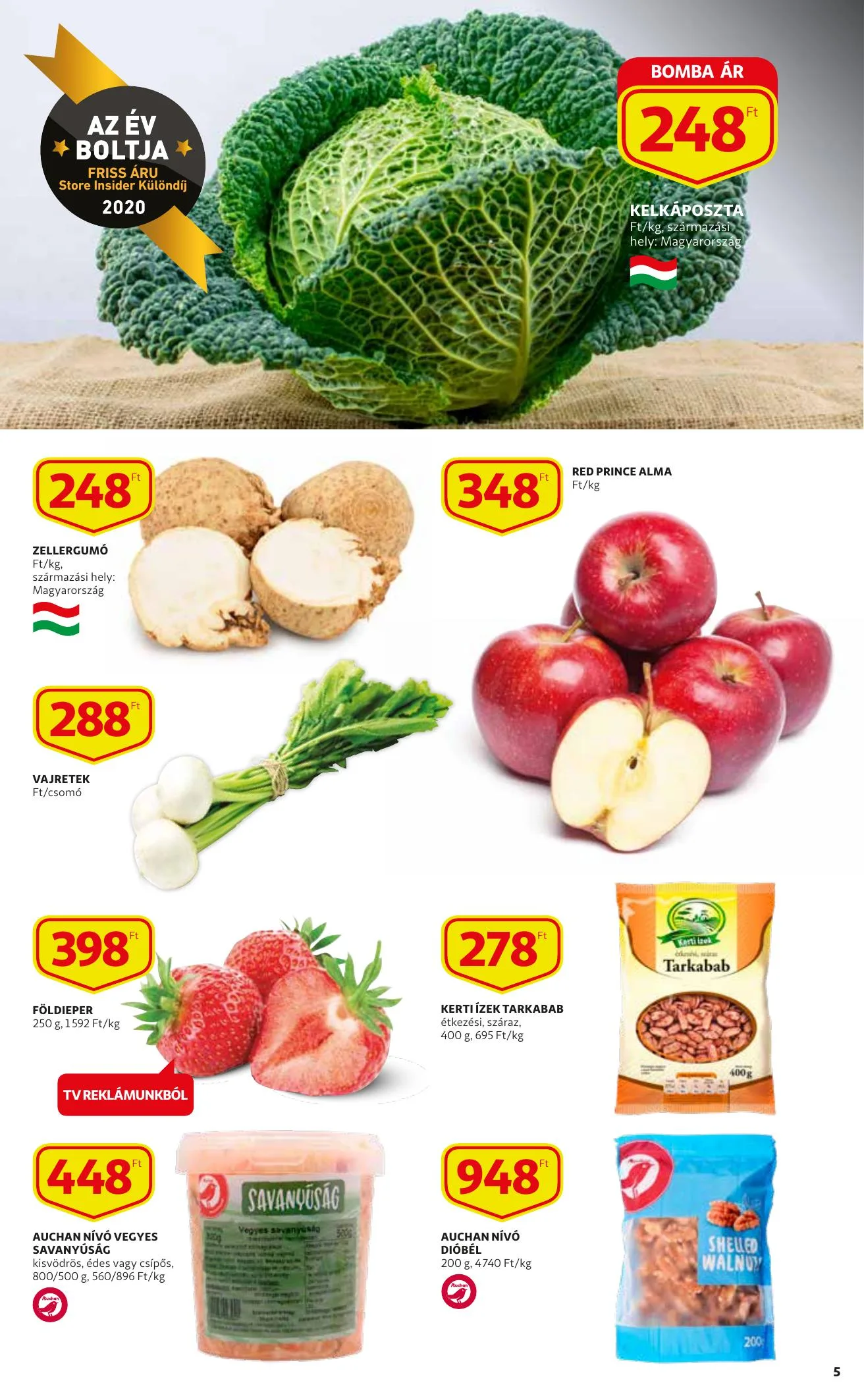 Auchan akciós újság 01.21–02.03 – 5. oldal