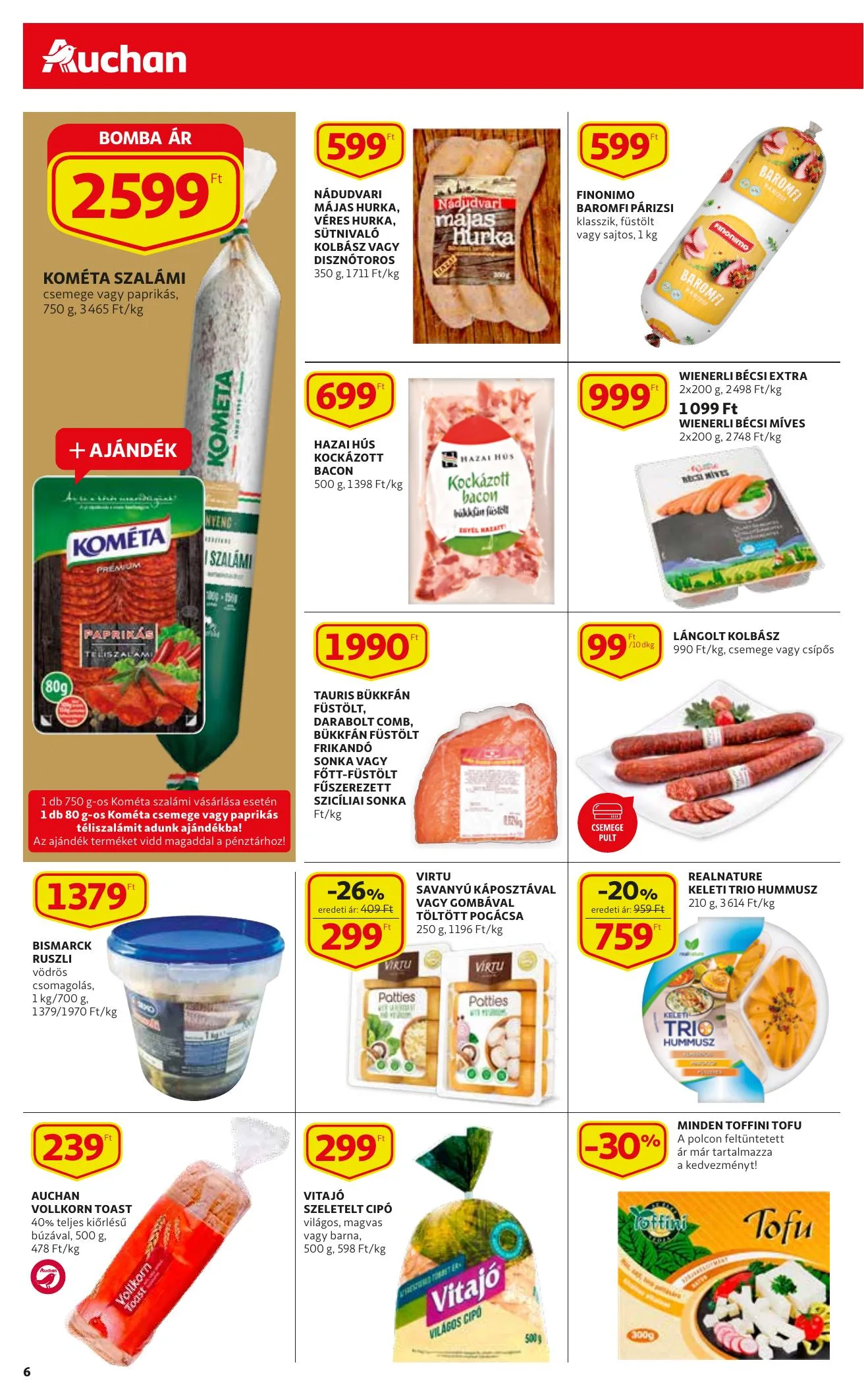 Auchan akciós újság 01.21–02.03 – 6. oldal