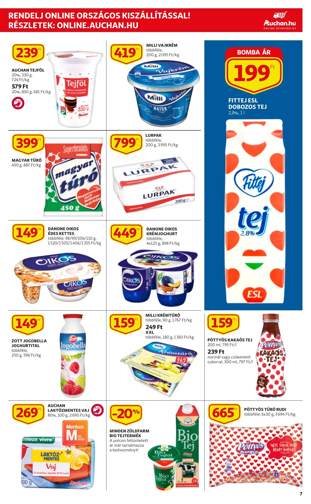 Auchan akciós újság 01.21–02.03 – 7. oldal