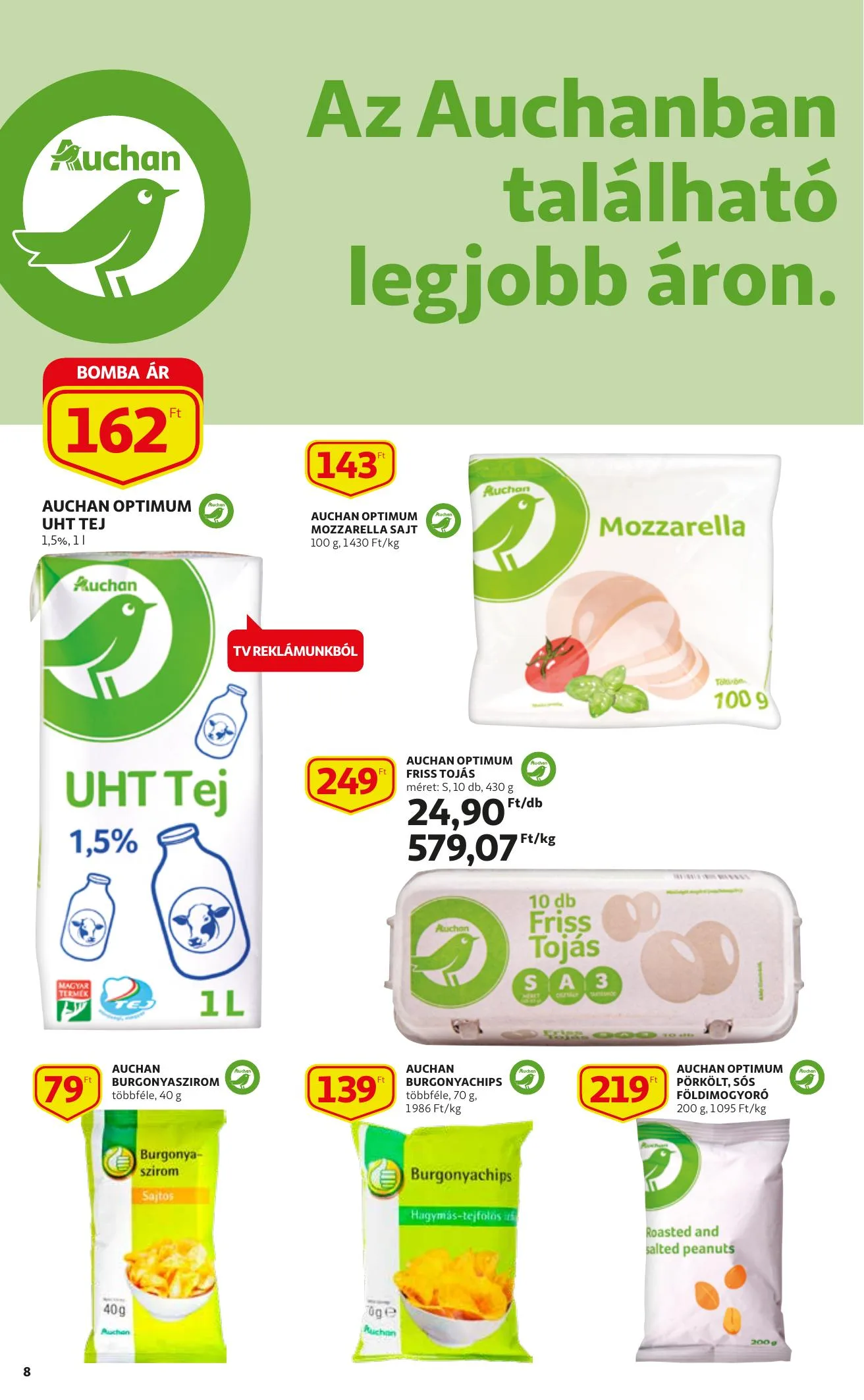 Auchan akciós újság 01.21–02.03 – 8. oldal