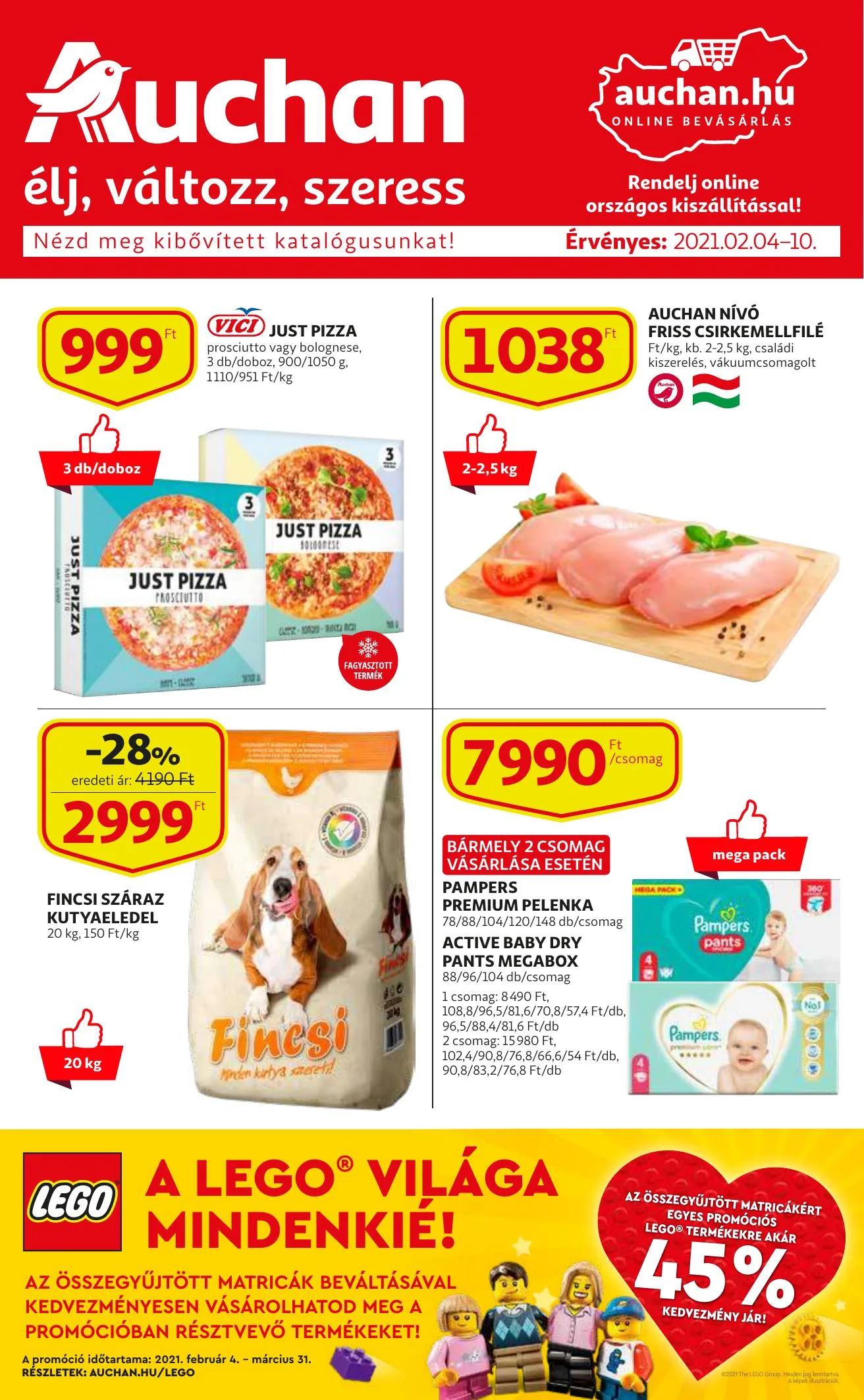 Auchan akciós újság 02.04–02.10