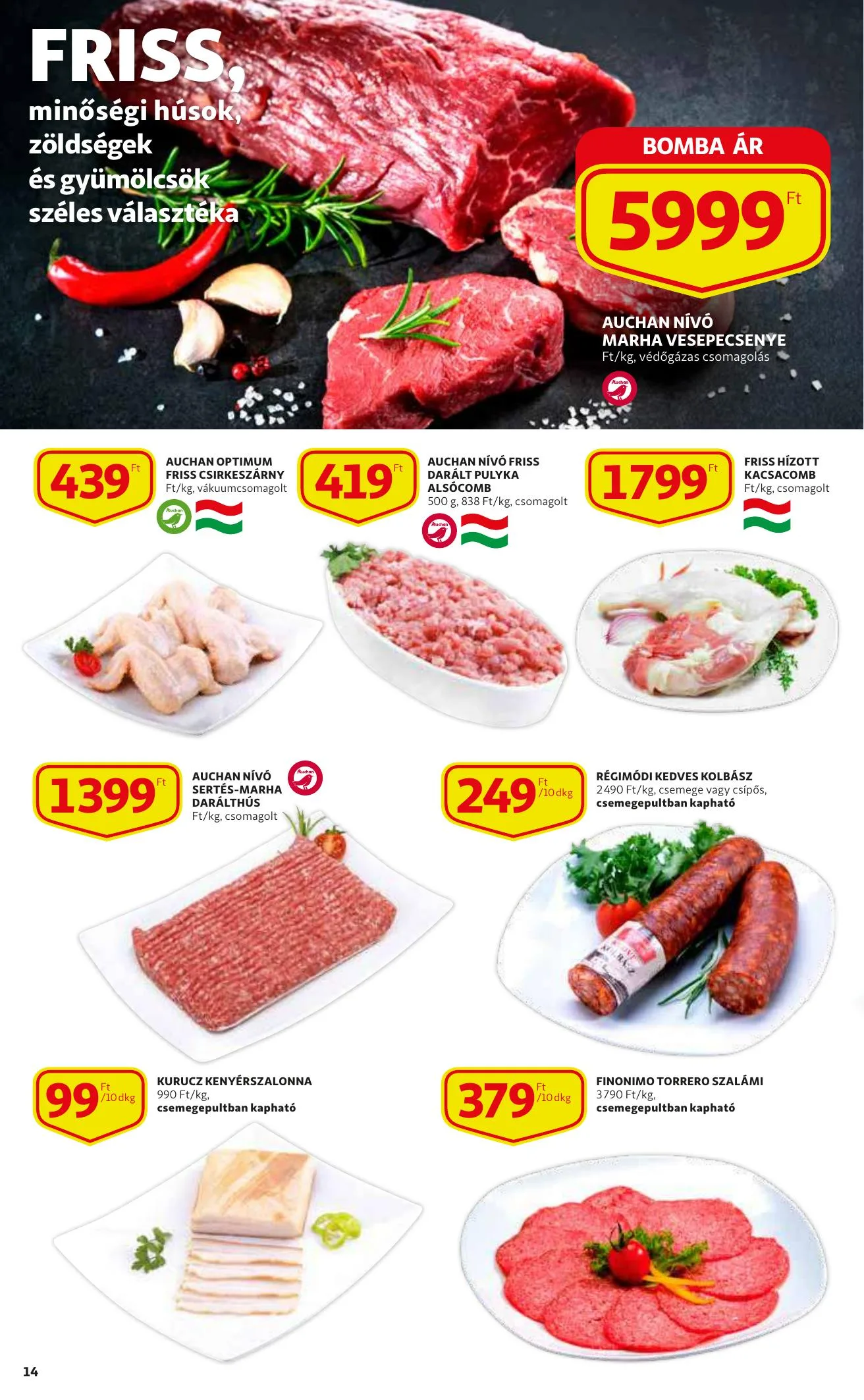 Auchan akciós újság 02.04–02.10 – 14. oldal