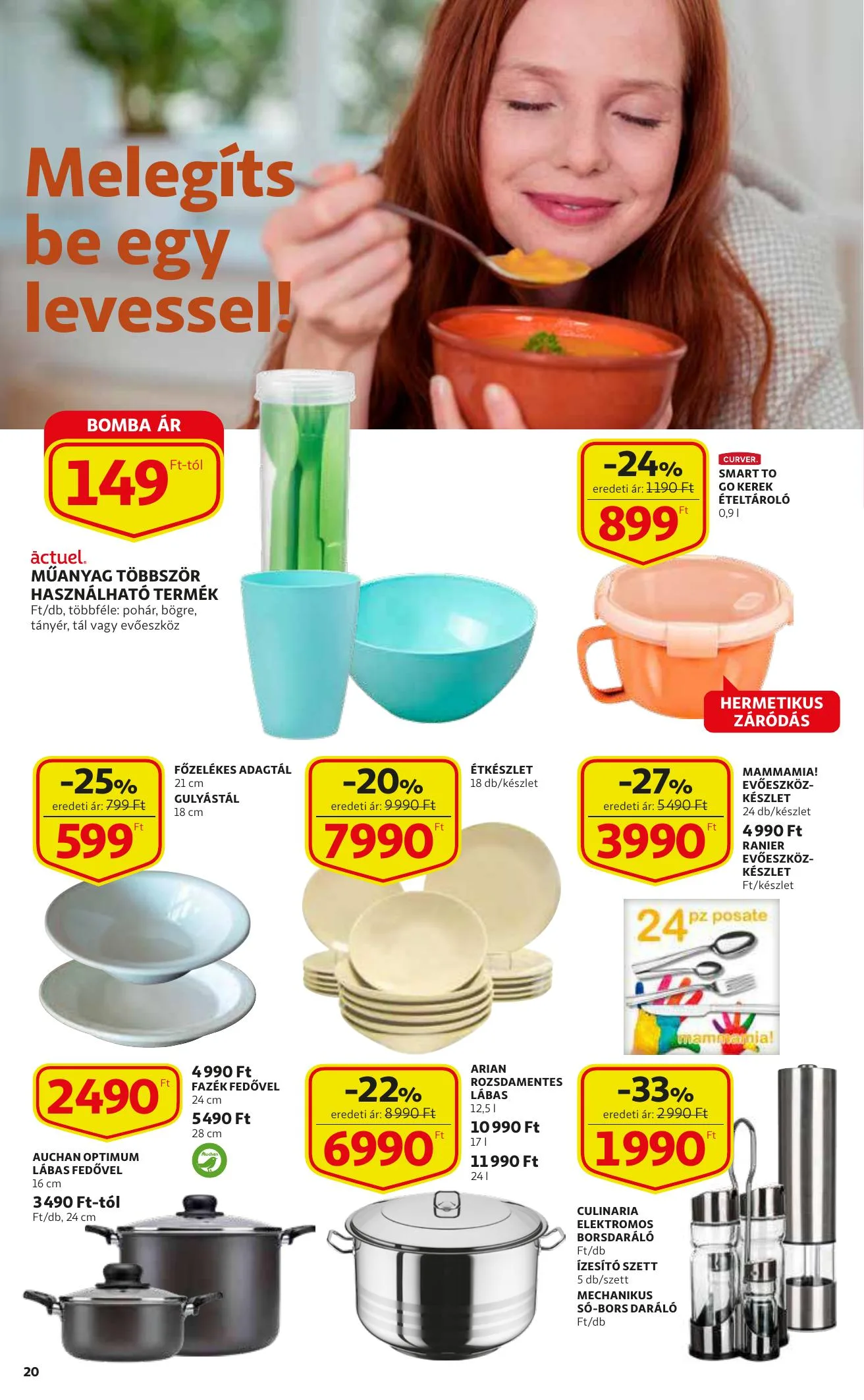 Auchan akciós újság 02.04–02.10 – 20. oldal