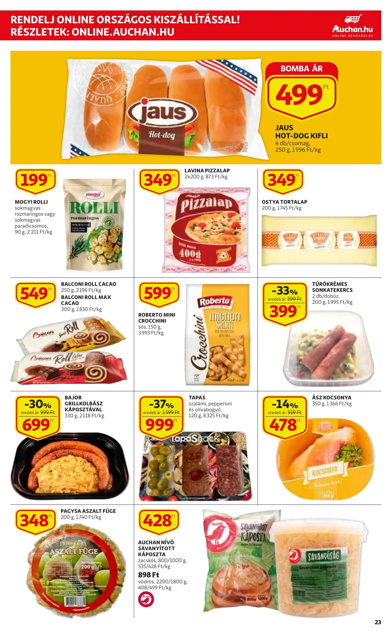 Auchan akciós újság 02.04–02.10 – 23. oldal
