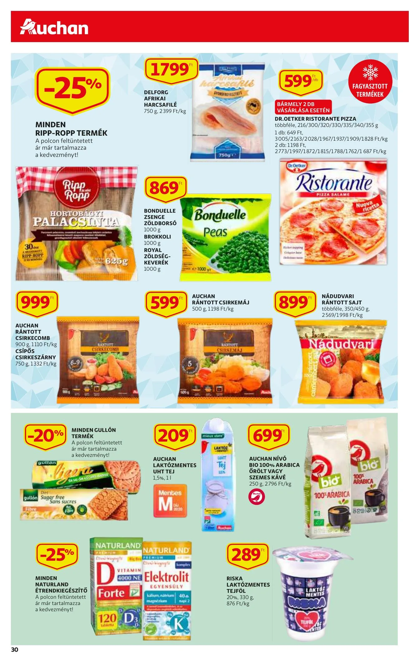 Auchan akciós újság 02.04–02.10 – 30. oldal