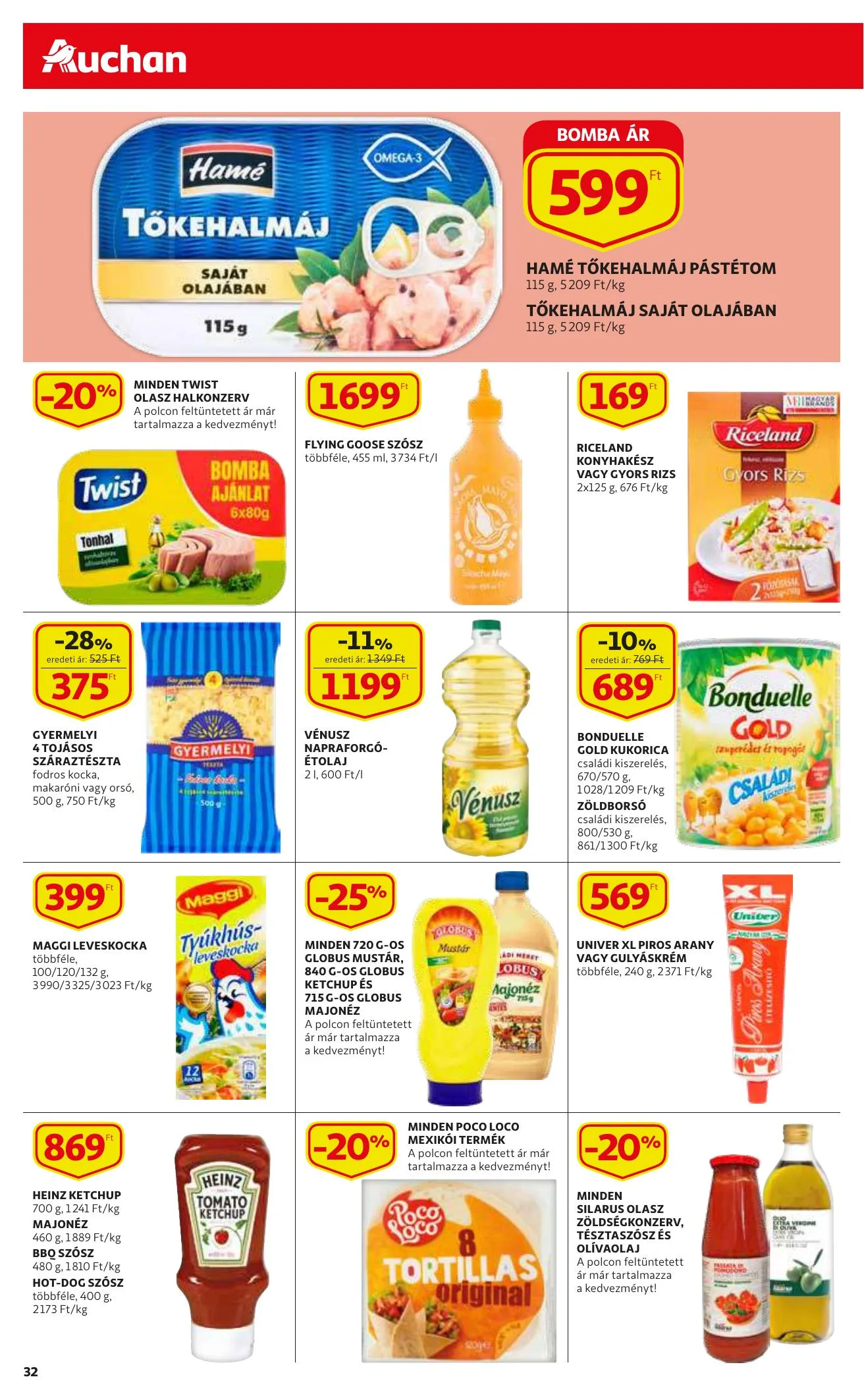 Auchan akciós újság 02.04–02.10 – 32. oldal