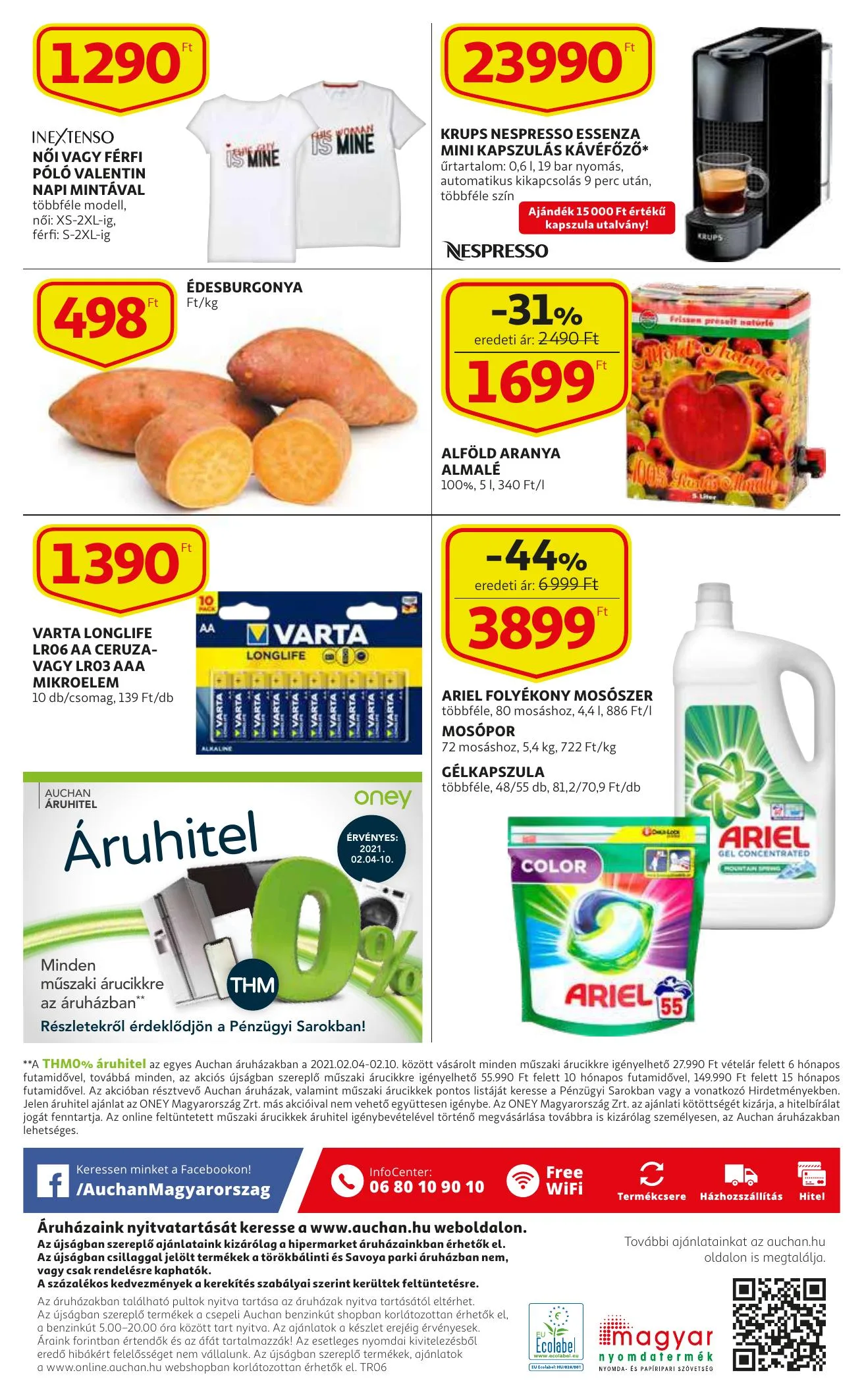 Auchan akciós újság 02.04–02.10 – 48. oldal