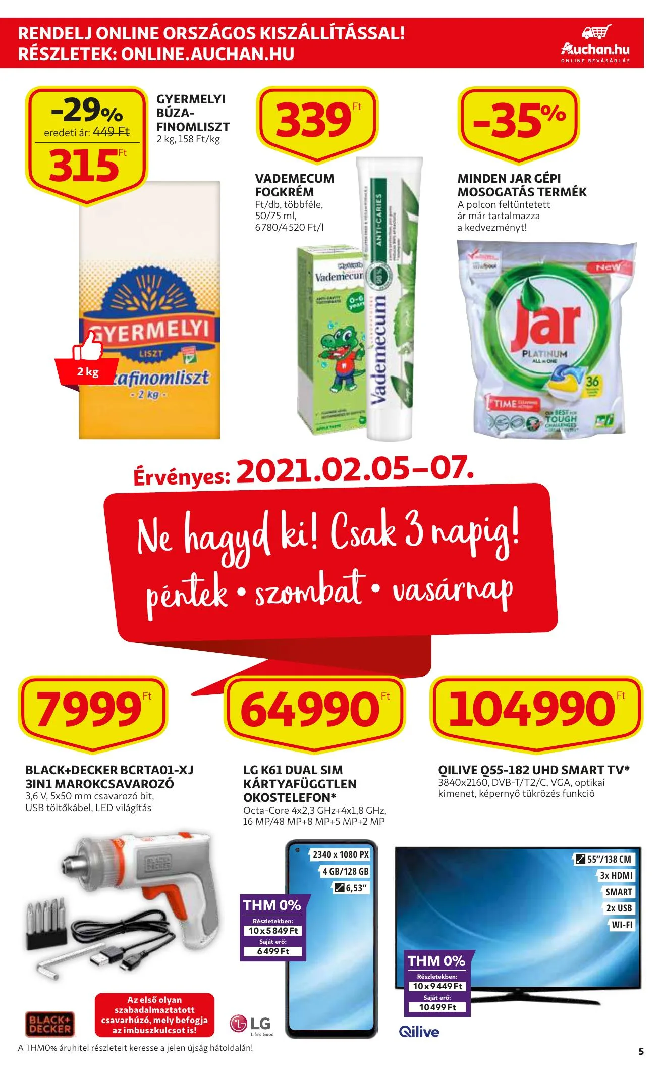 Auchan akciós újság 02.04–02.10 – 5. oldal