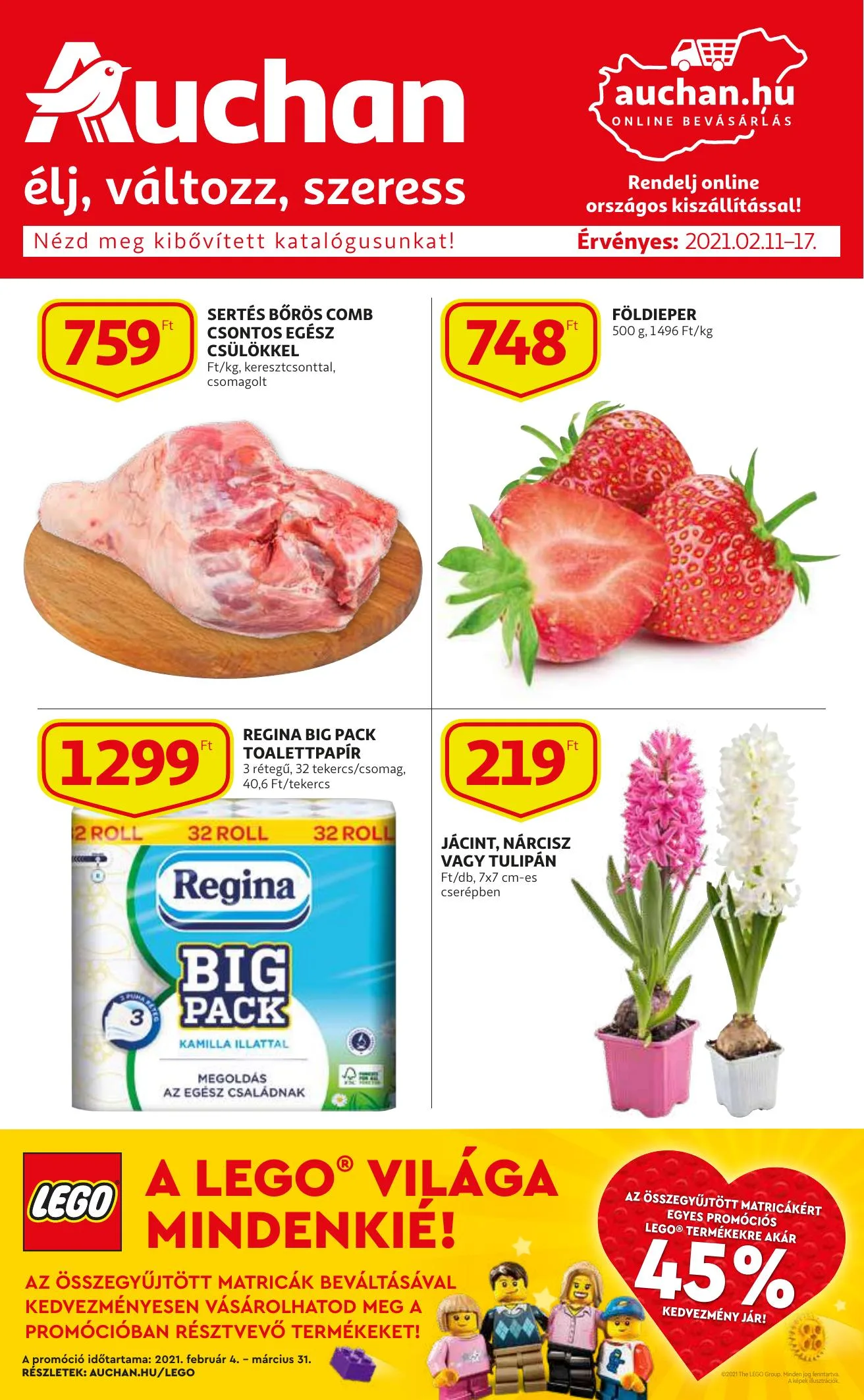 Auchan akciós újság 02.11–02.17