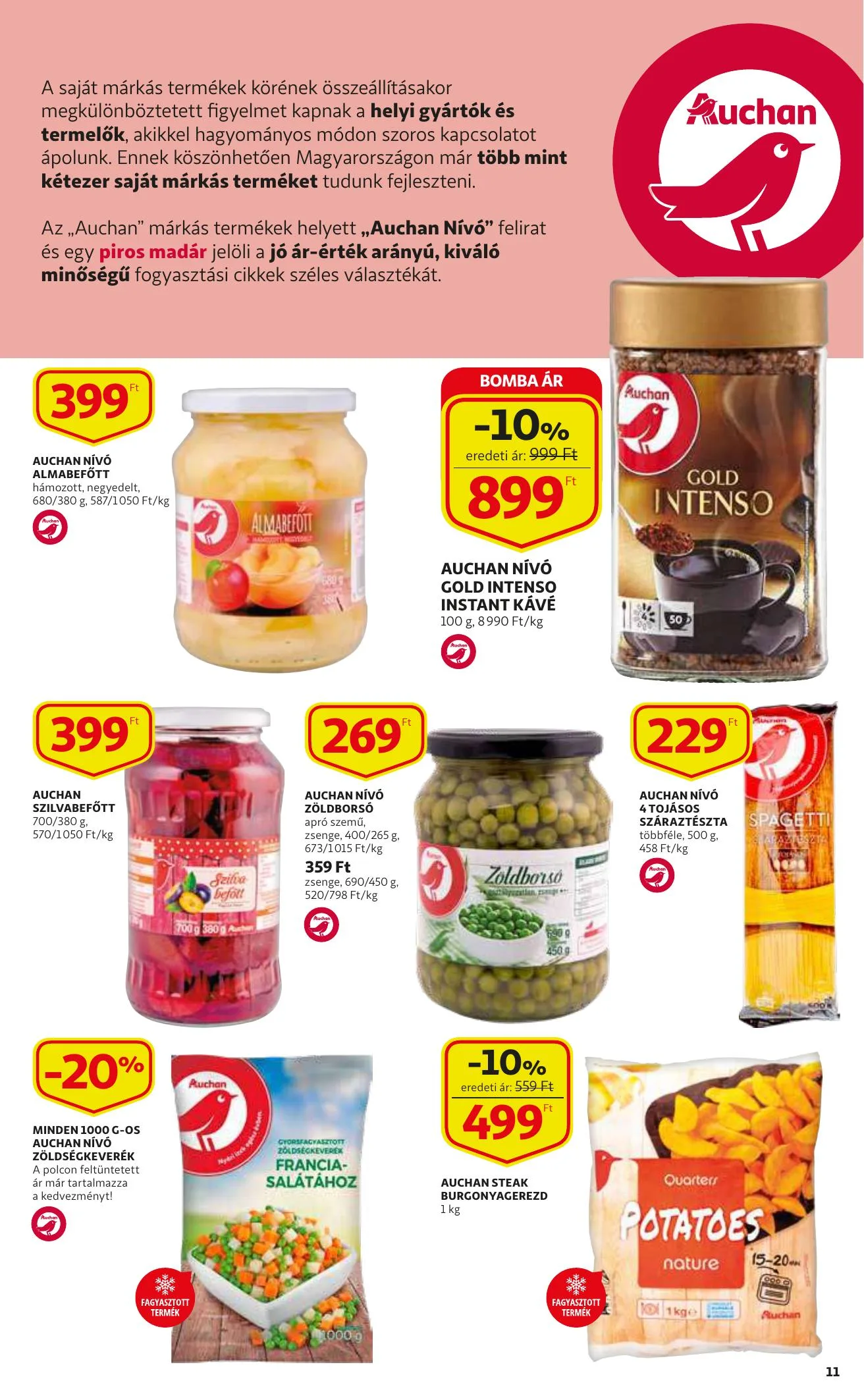 Auchan akciós újság 02.11–02.17 – 11. oldal