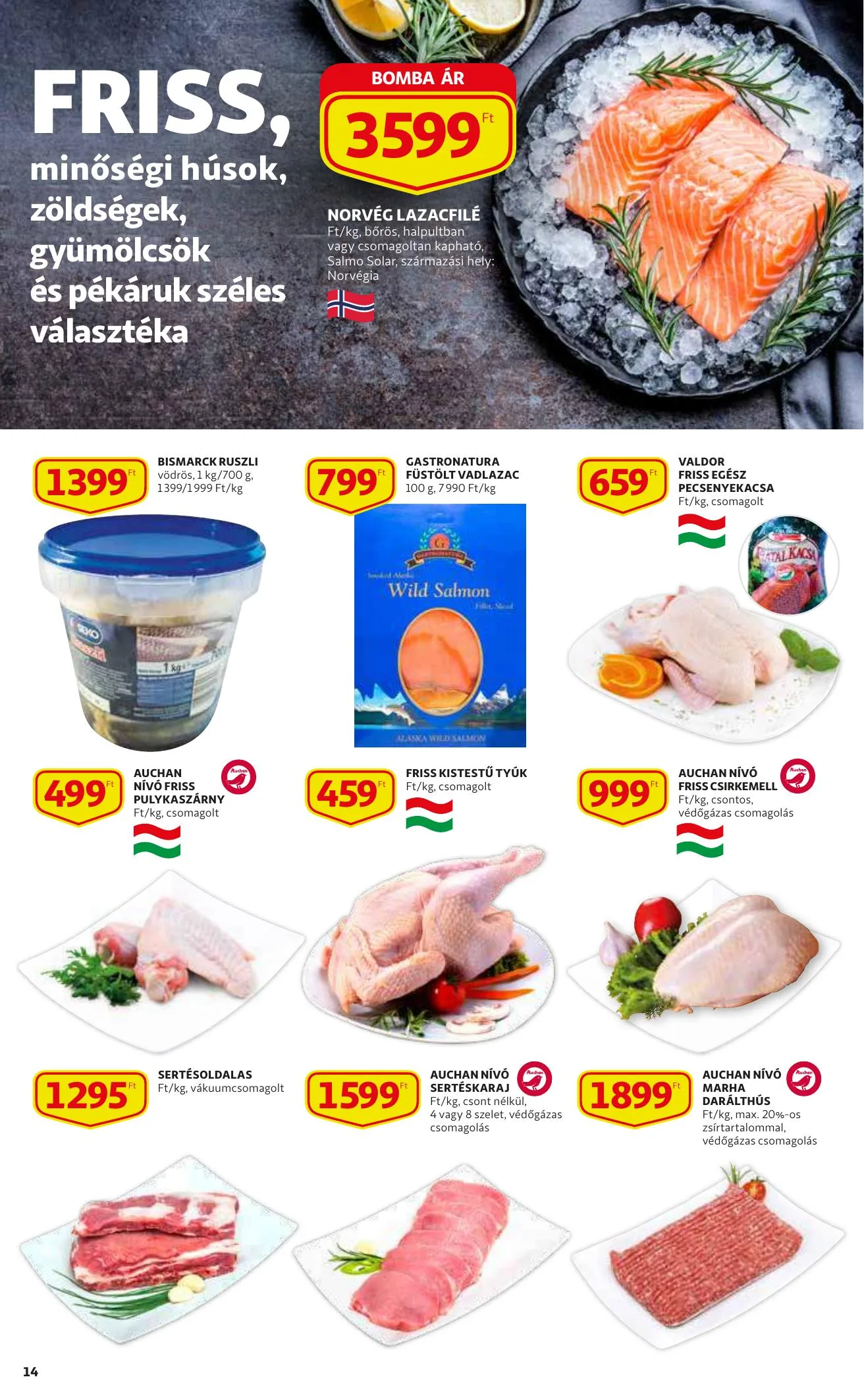 Auchan akciós újság 02.11–02.17 – 14. oldal