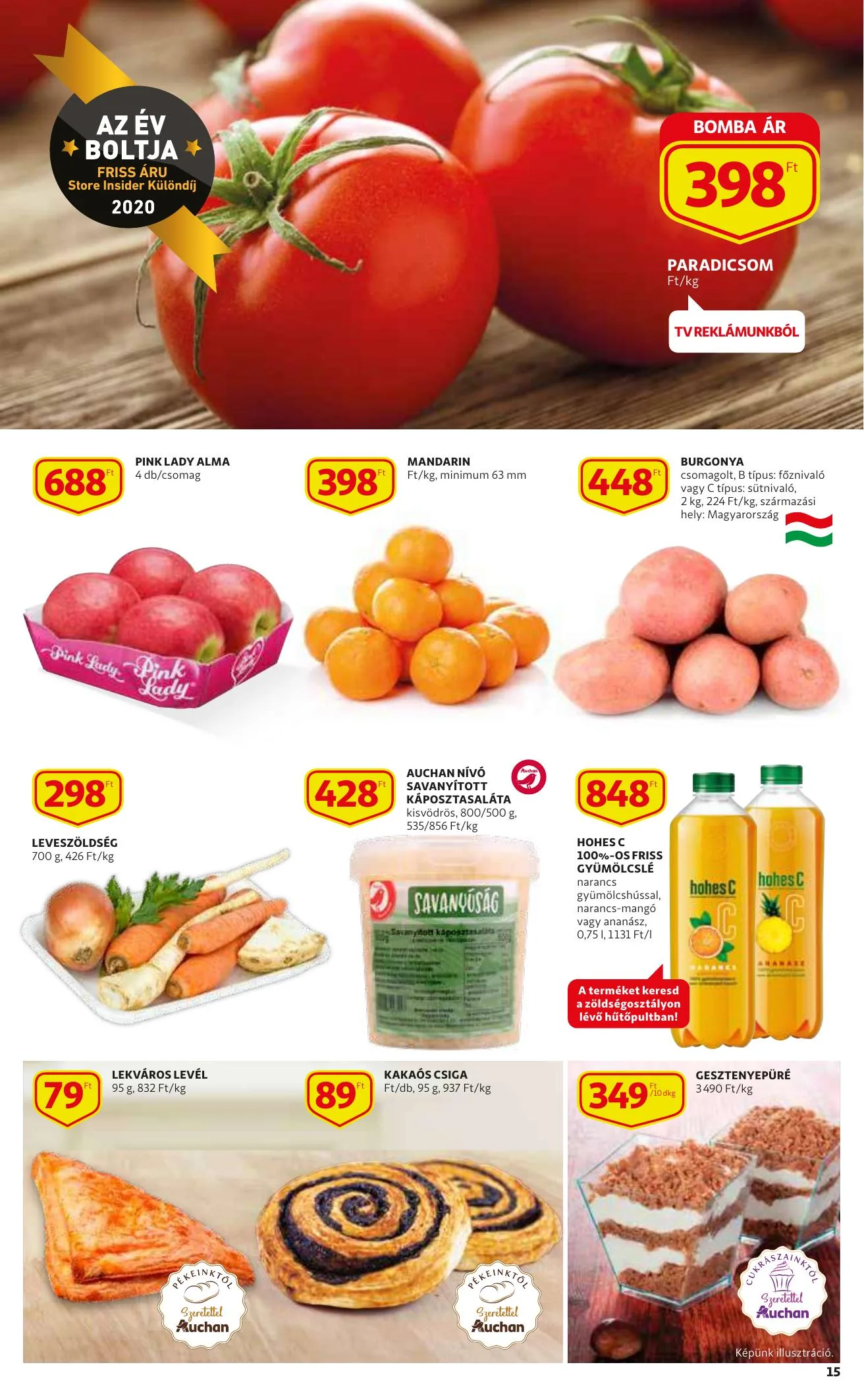 Auchan akciós újság 02.11–02.17 – 15. oldal
