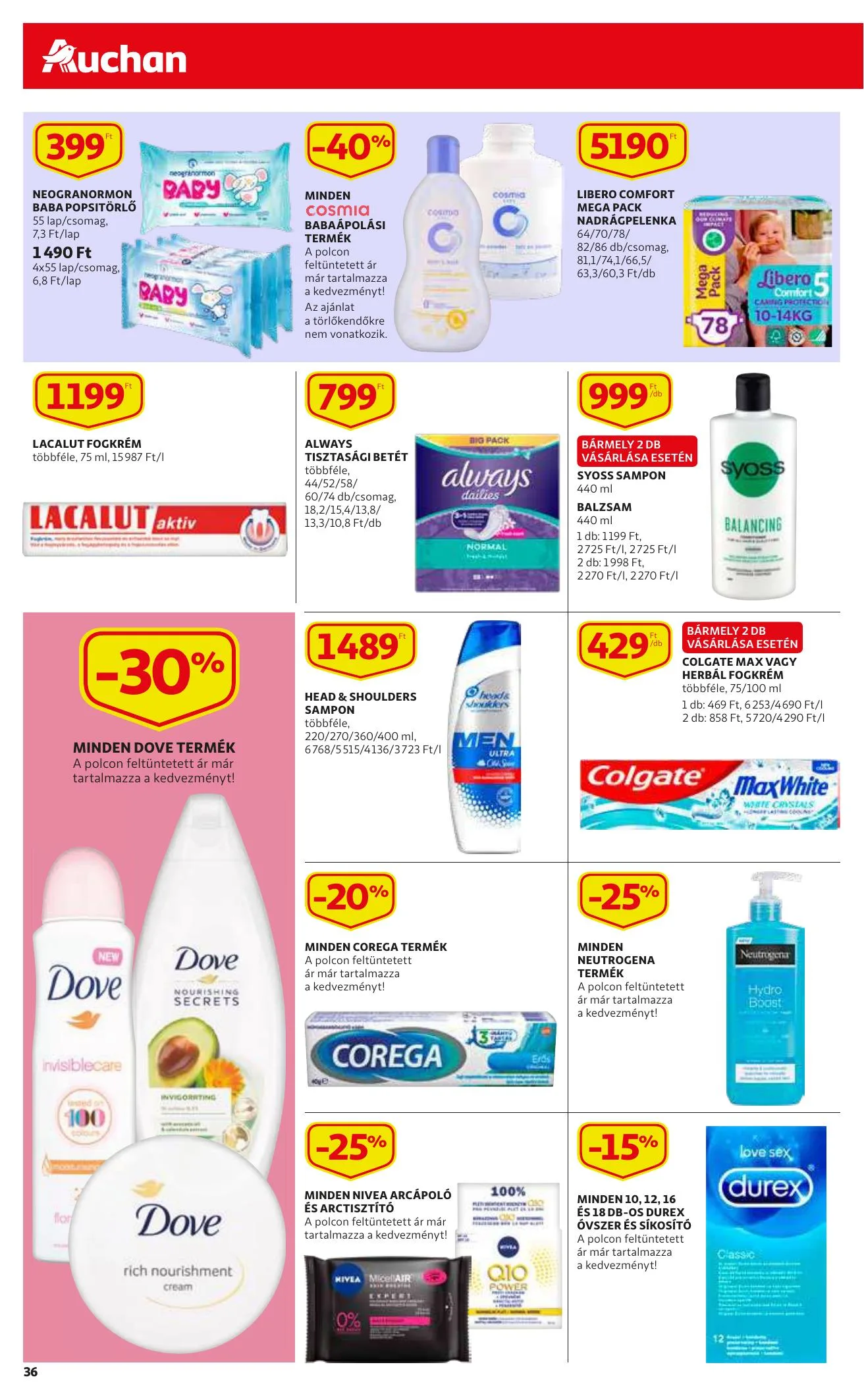 Auchan akciós újság 02.11–02.17 – 36. oldal