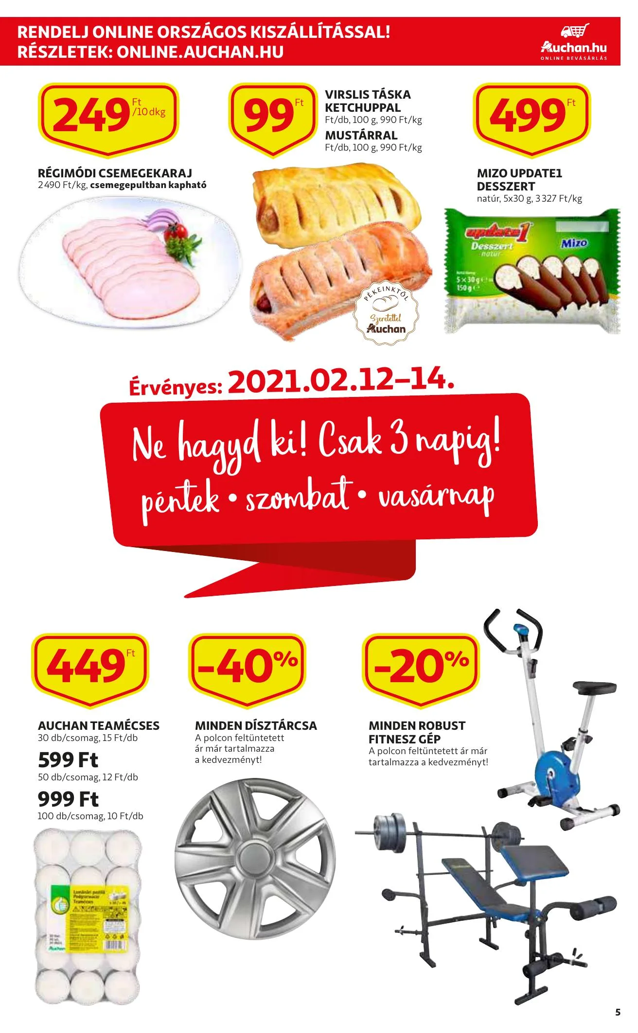 Auchan akciós újság 02.11–02.17 – 5. oldal