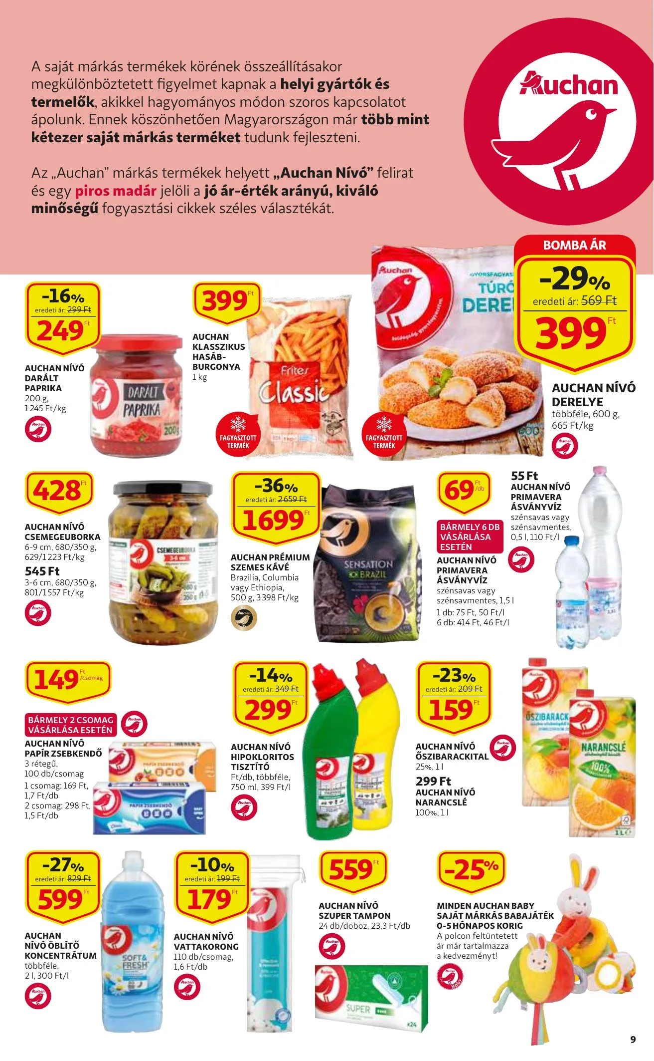 Auchan akciós újság 02.11–02.17 – 9. oldal