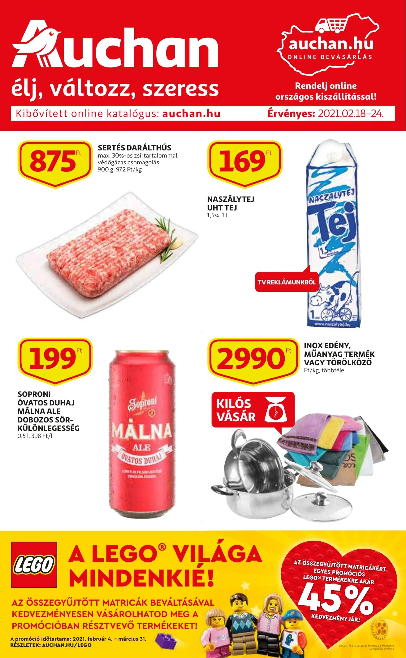 Auchan akciós újság 02.18–02.24