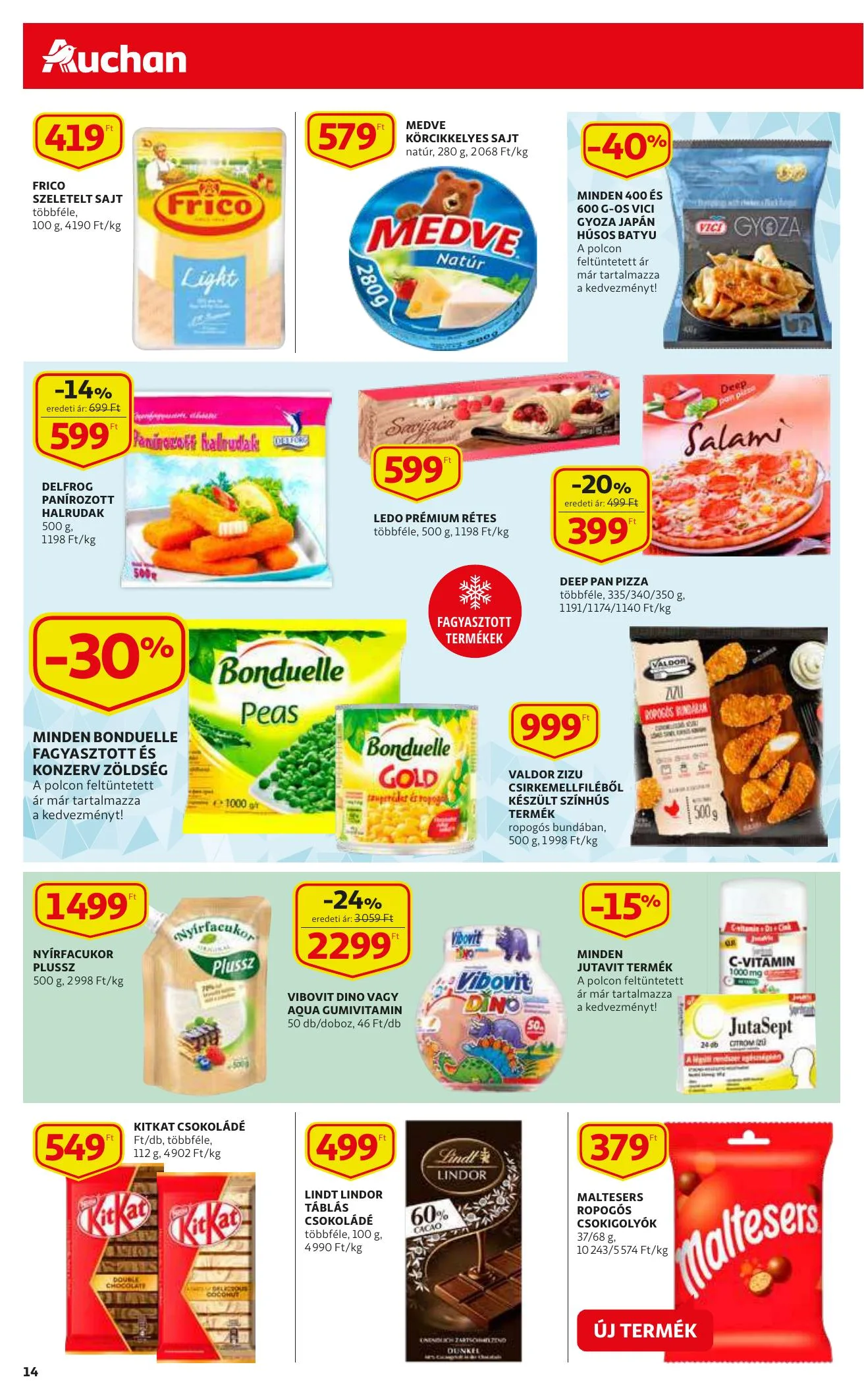 Auchan akciós újság 02.18–02.24 – 14. oldal